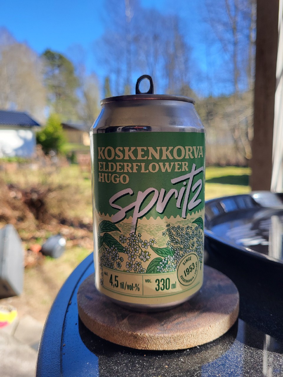 Koskenkorva elderflower hugo, Finland