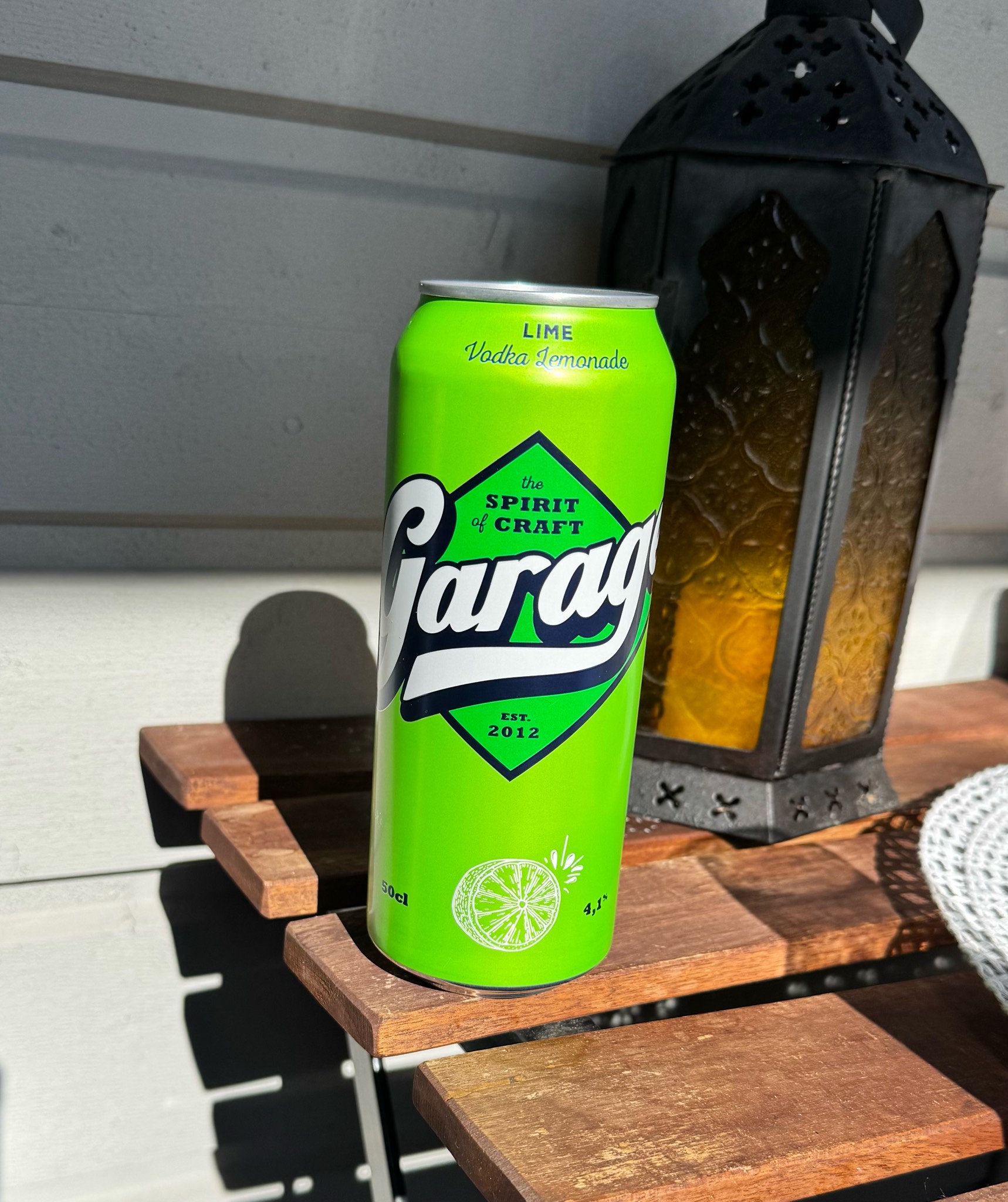 Garage Vodka Lemonade Lime, Finland