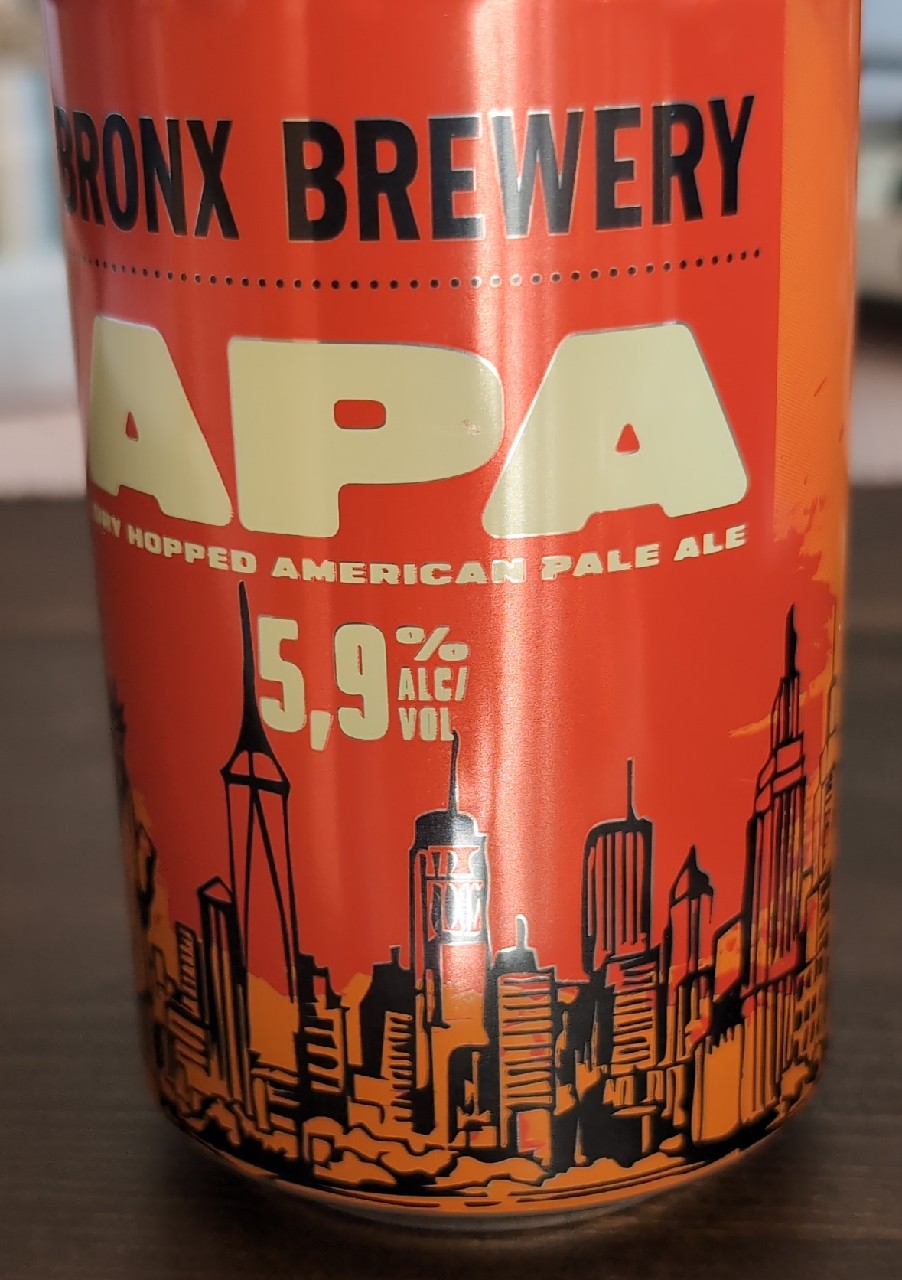 Bronx brewery APA, The Bronx Brewery