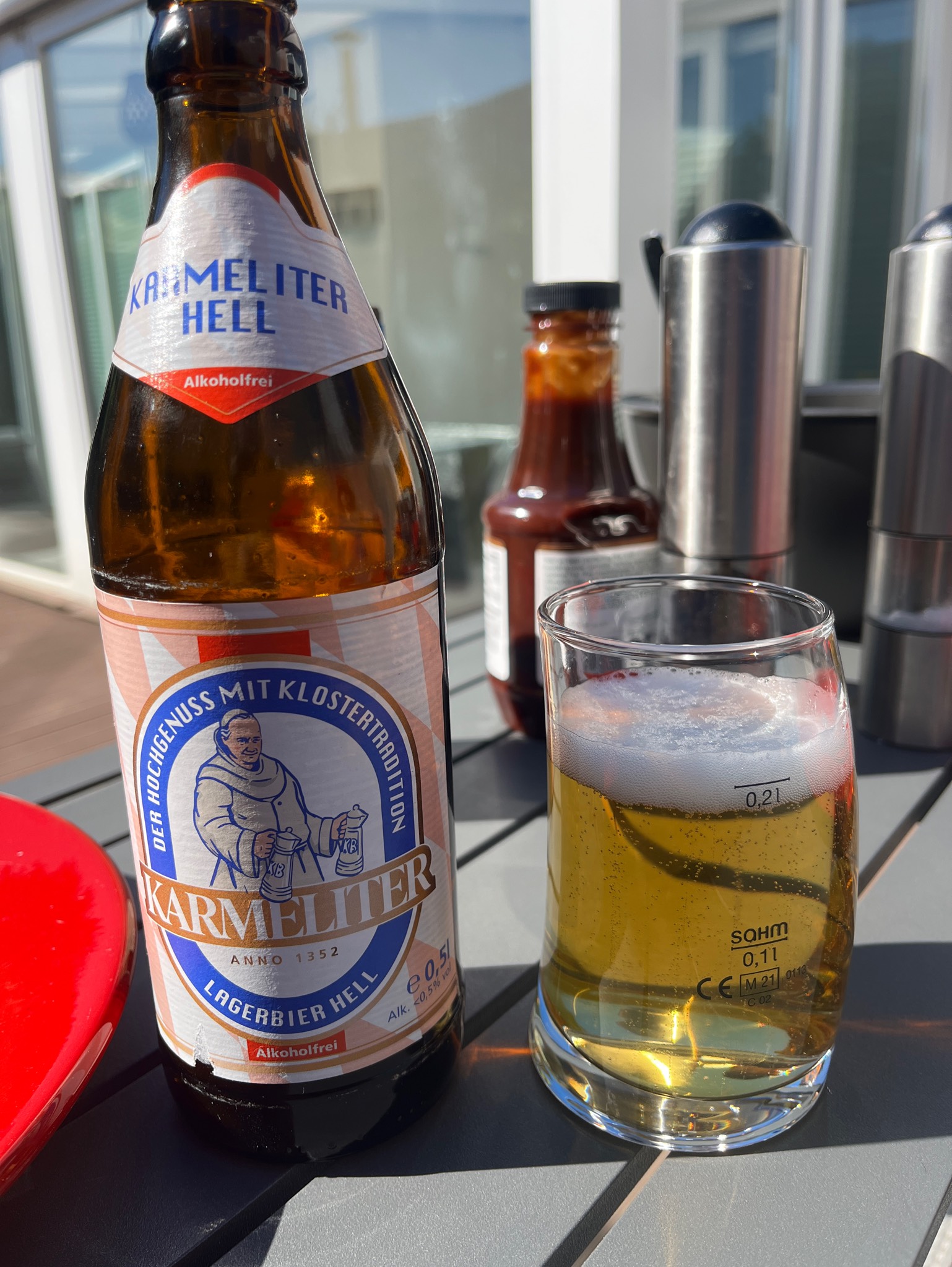 Karmeliter hell alkoholfrei, Karmeliter Bräu Bad Neustadt/Salz
