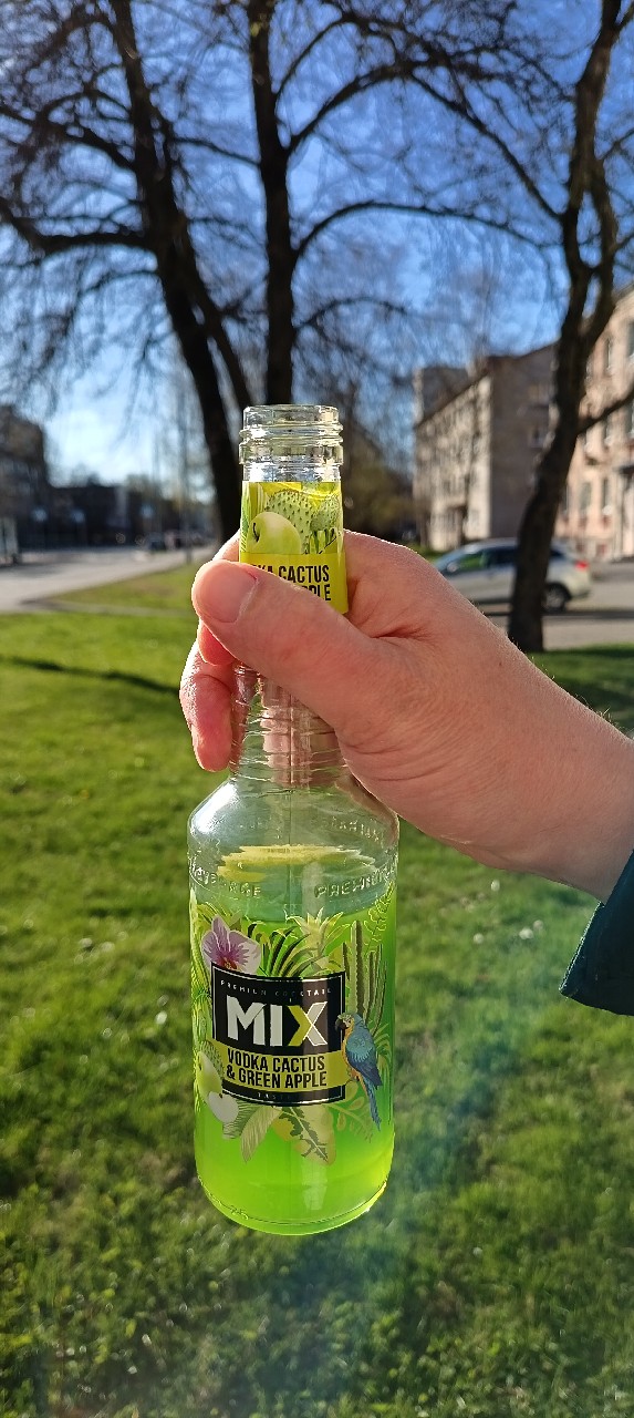 MIX Vodka Cactus & Green Apple, Lithuania
