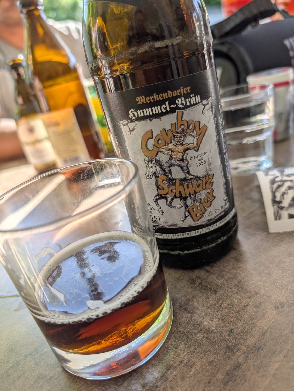 Cowboy Schwarzbier, Brauerei Hummel