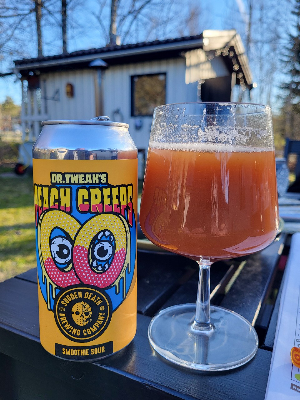 Dr. Tweak's Peach Creeps, Sudden Death Brewing Co.