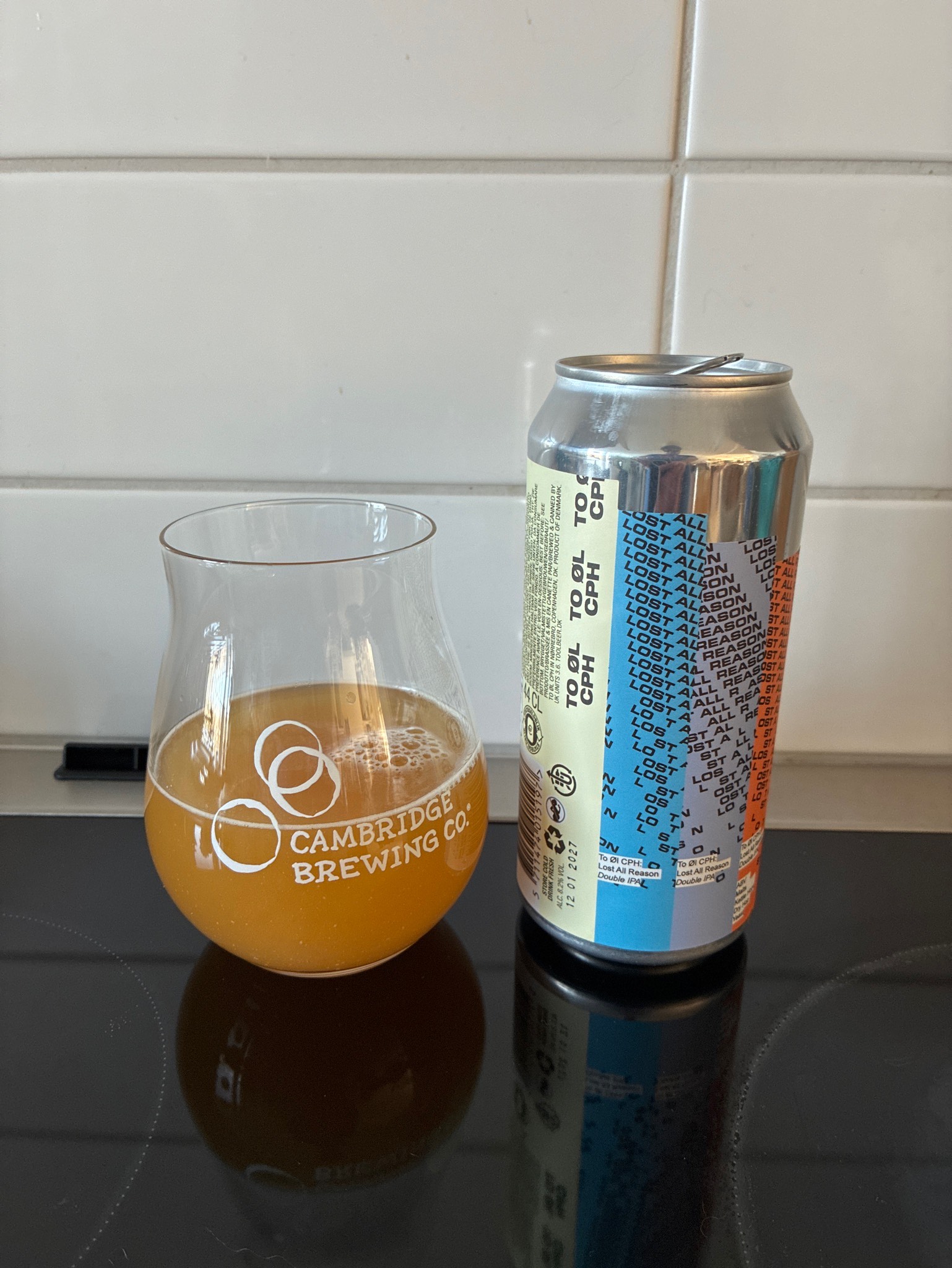 CPH Lost All Reason Double IPA, Denmark