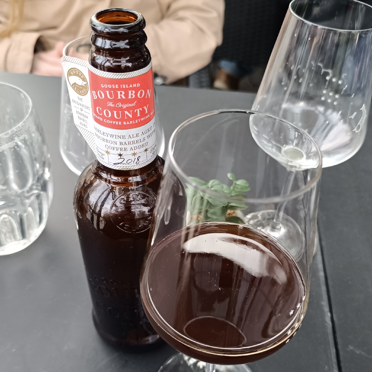 Bourbon County Brand Coffee Barleywine (2018), Goose Island Beer Company (AB-InBev)