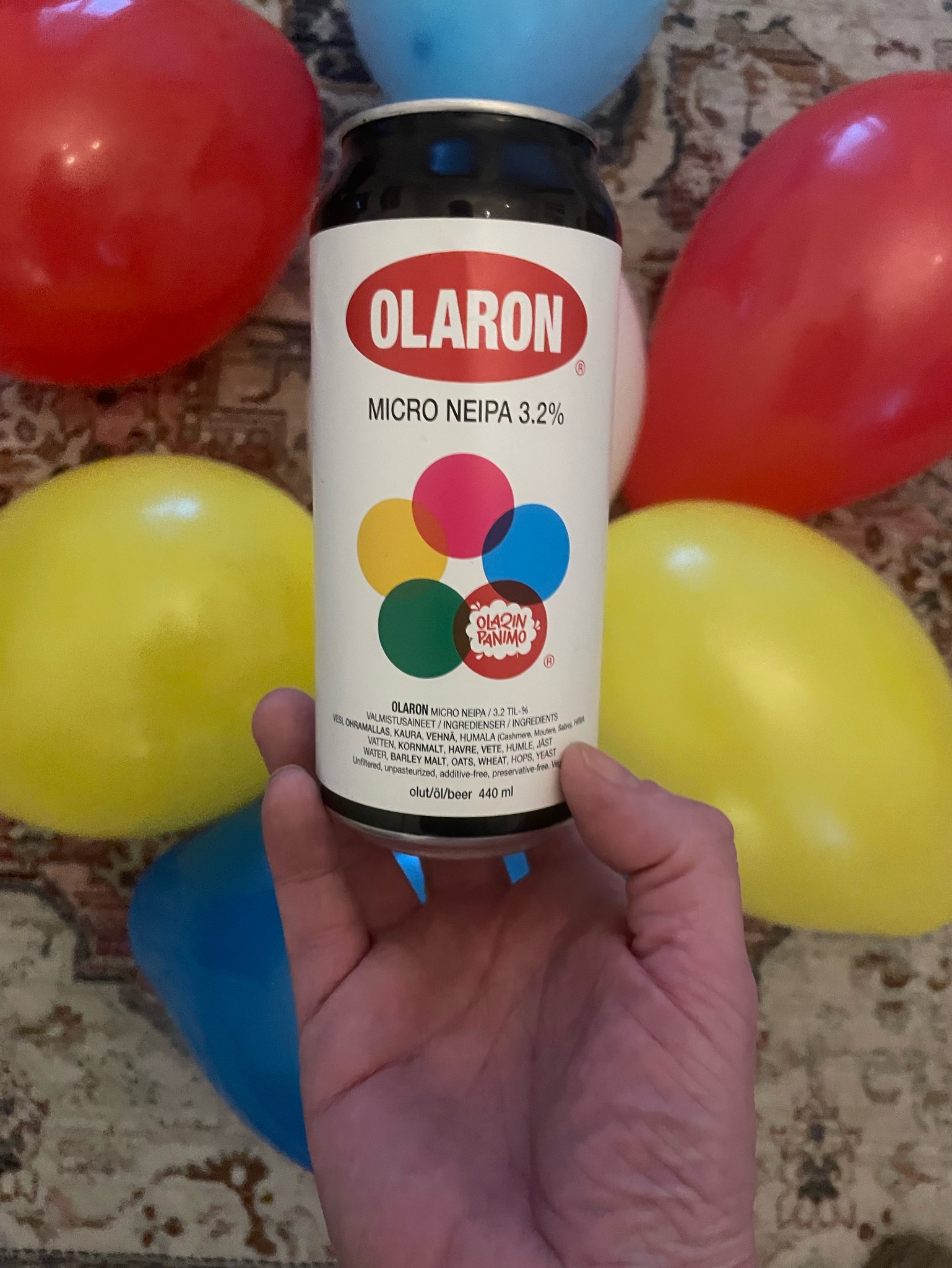 Olaron Micro NEIPA, Finland