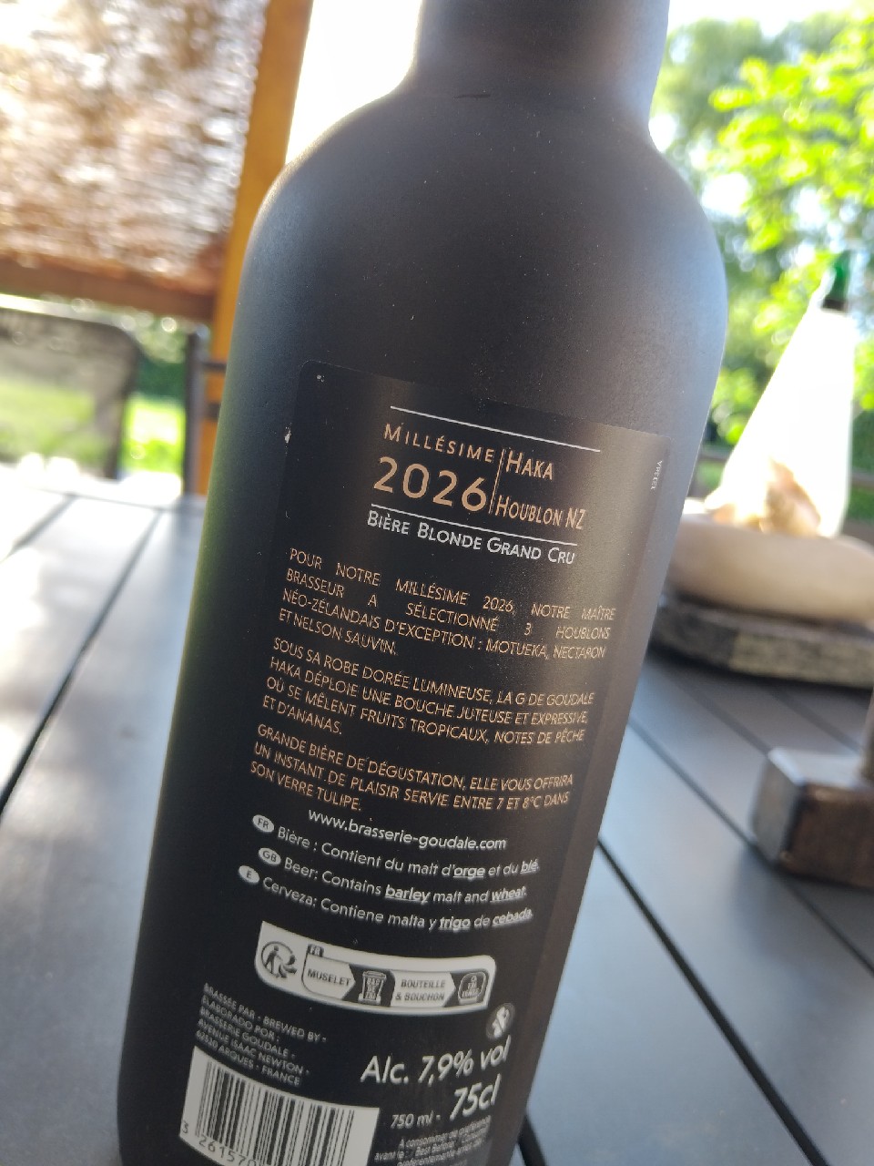 G de Goudale Millésime 2026, France