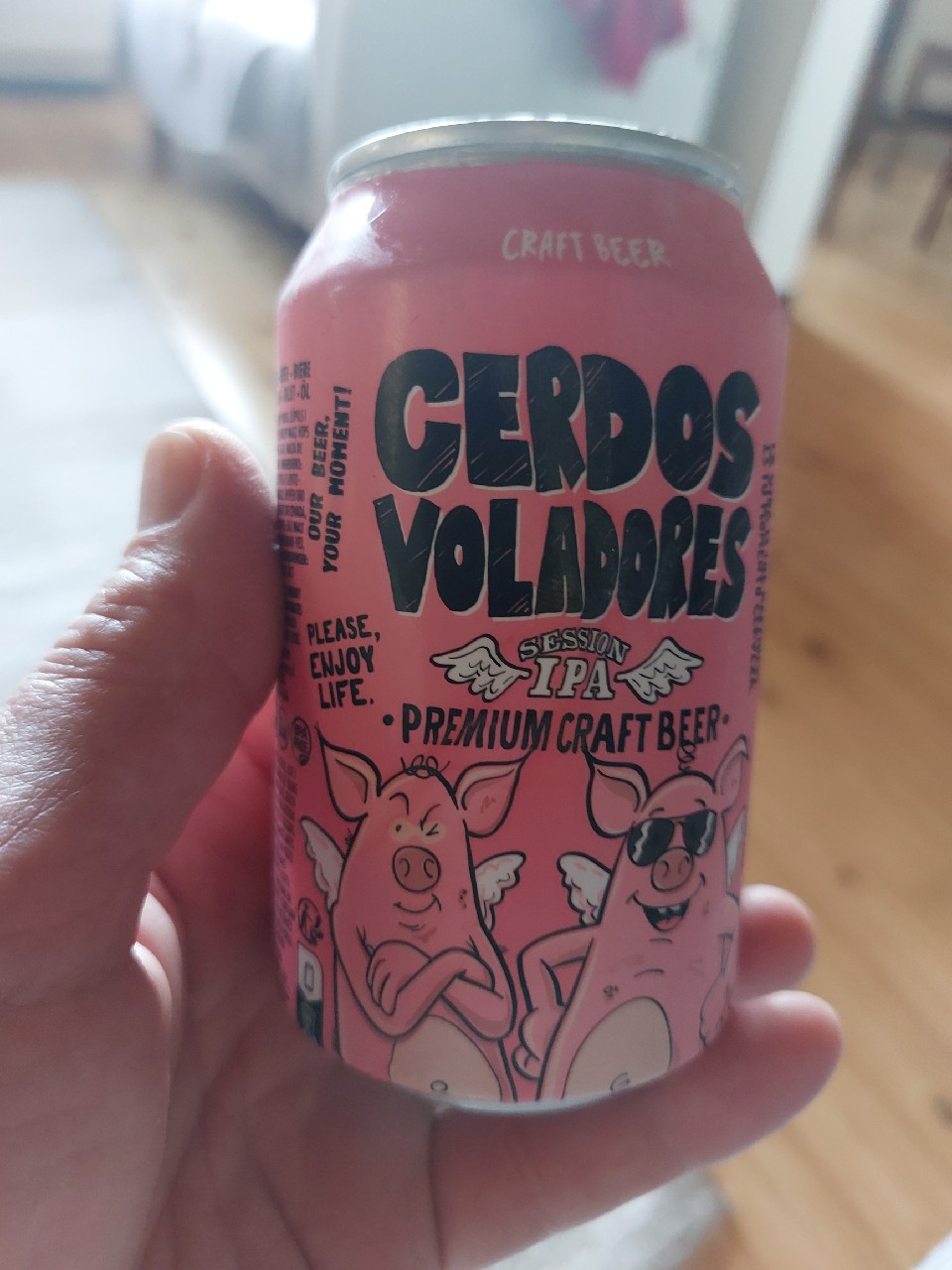 Cerdos Voladores IPA, Barcelona Beer Company