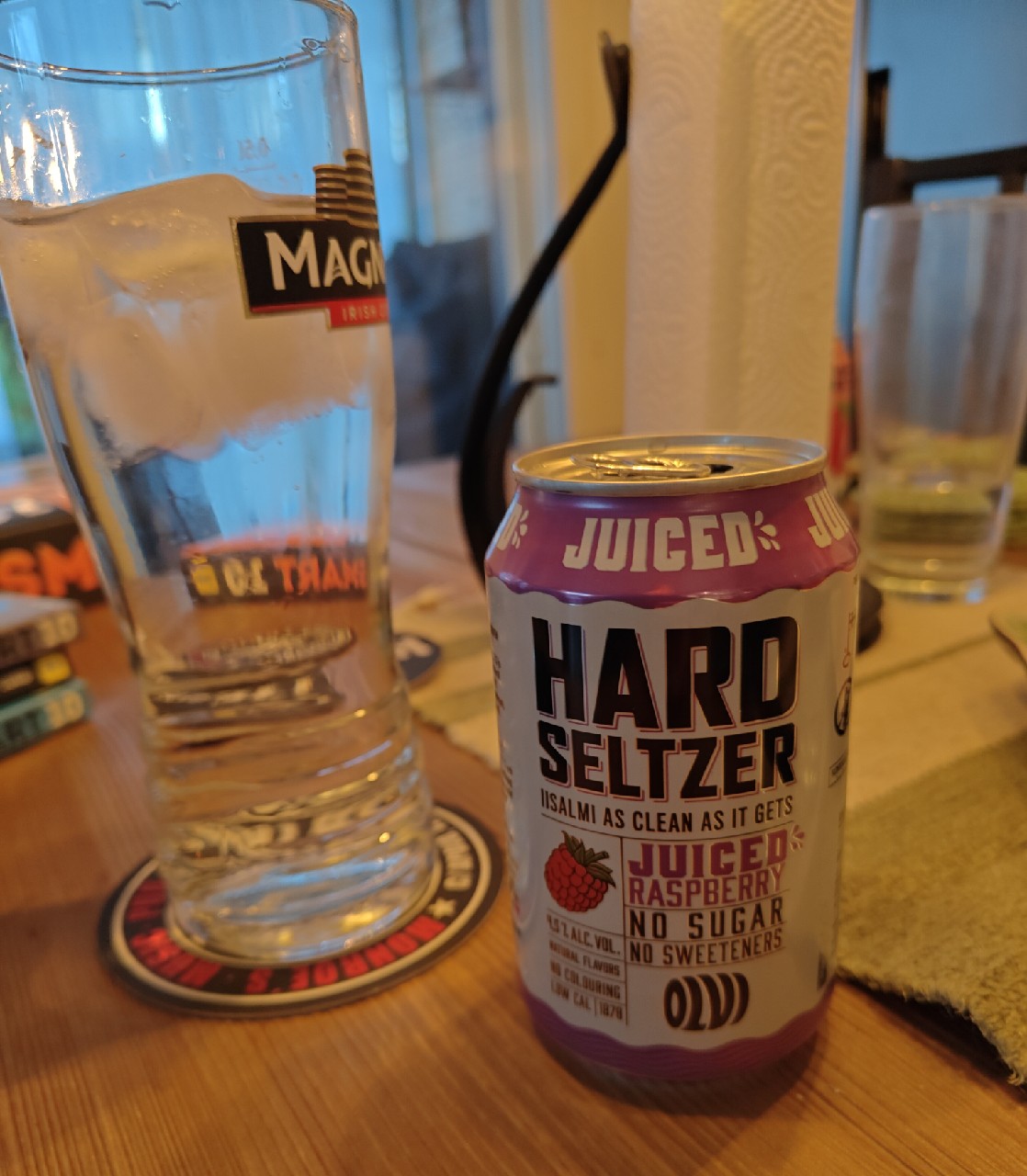 Hard Seltzer Juiced Raspberry, Finland