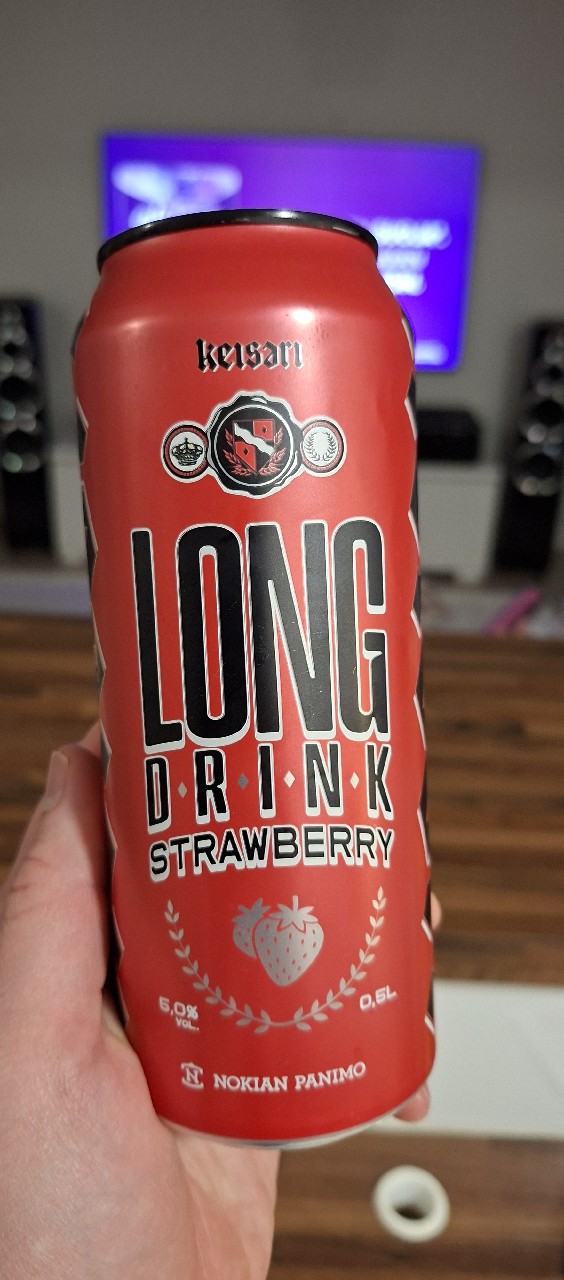 Keisari Long Drink Strawberry, Finland