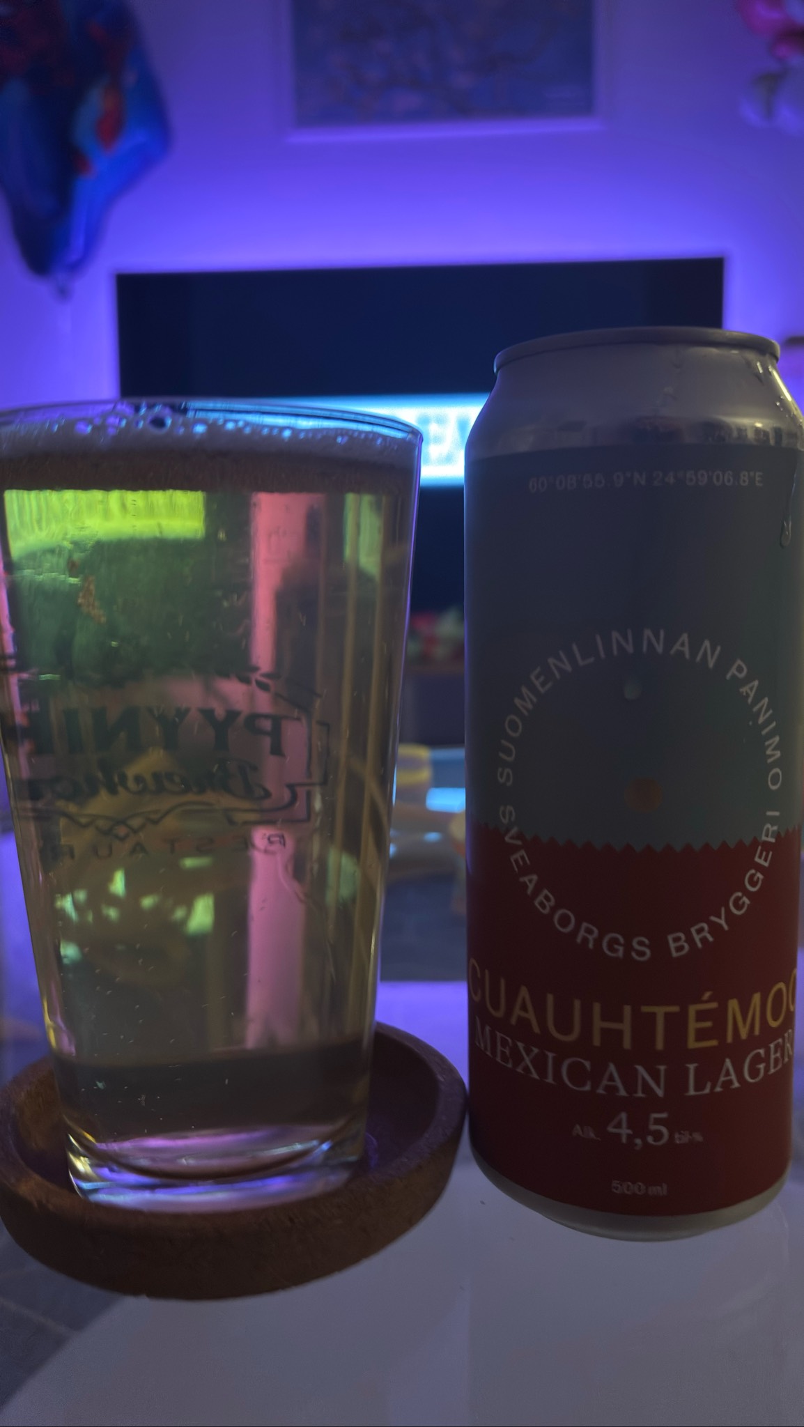 Cuauhtémoc Mexican lager, Finland