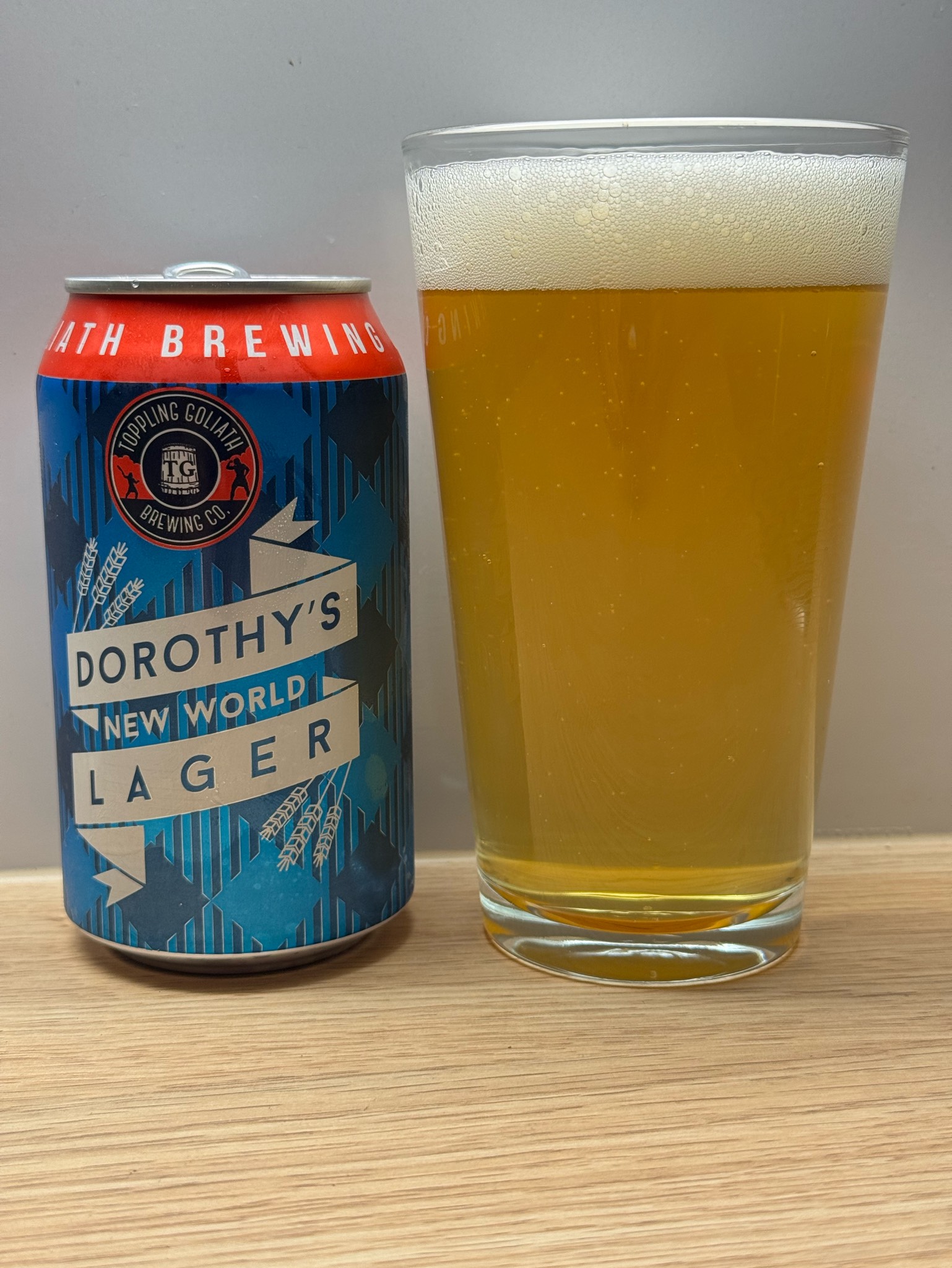 Dorothy's New World Lager, Toppling Goliath Brewing Co.