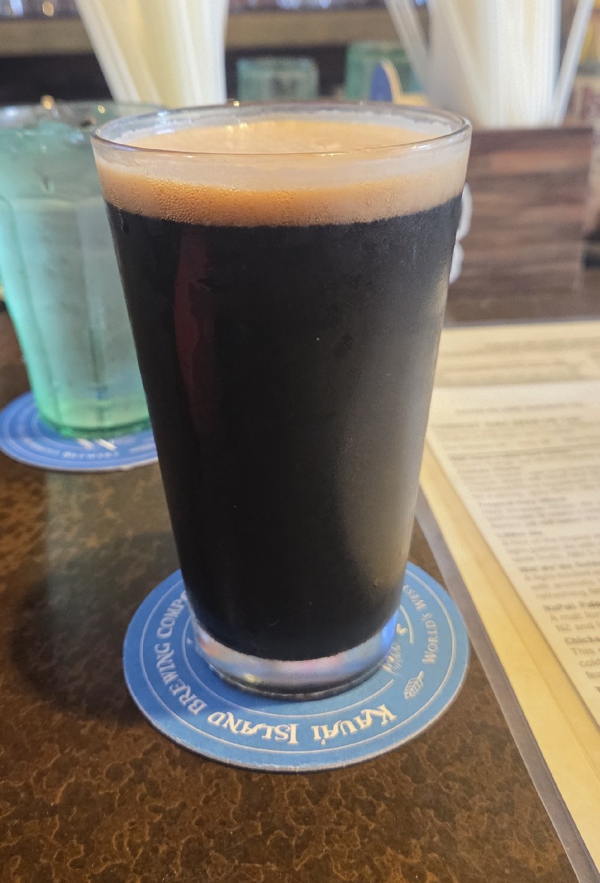 alakai stout, Kauai Island Brewing Company