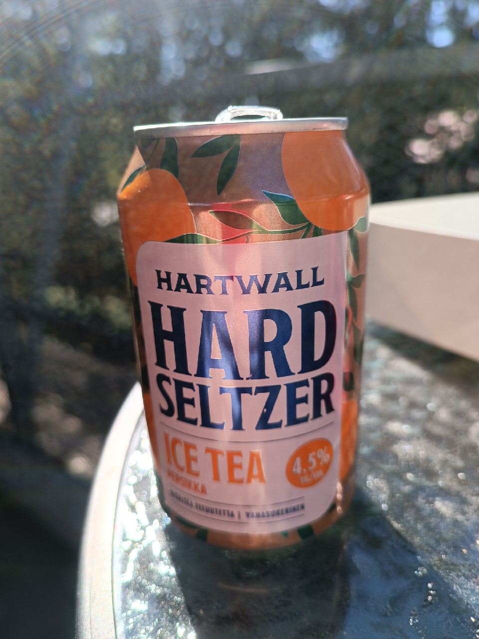 Hard Seltzer Ice Tea Persikka, Finland