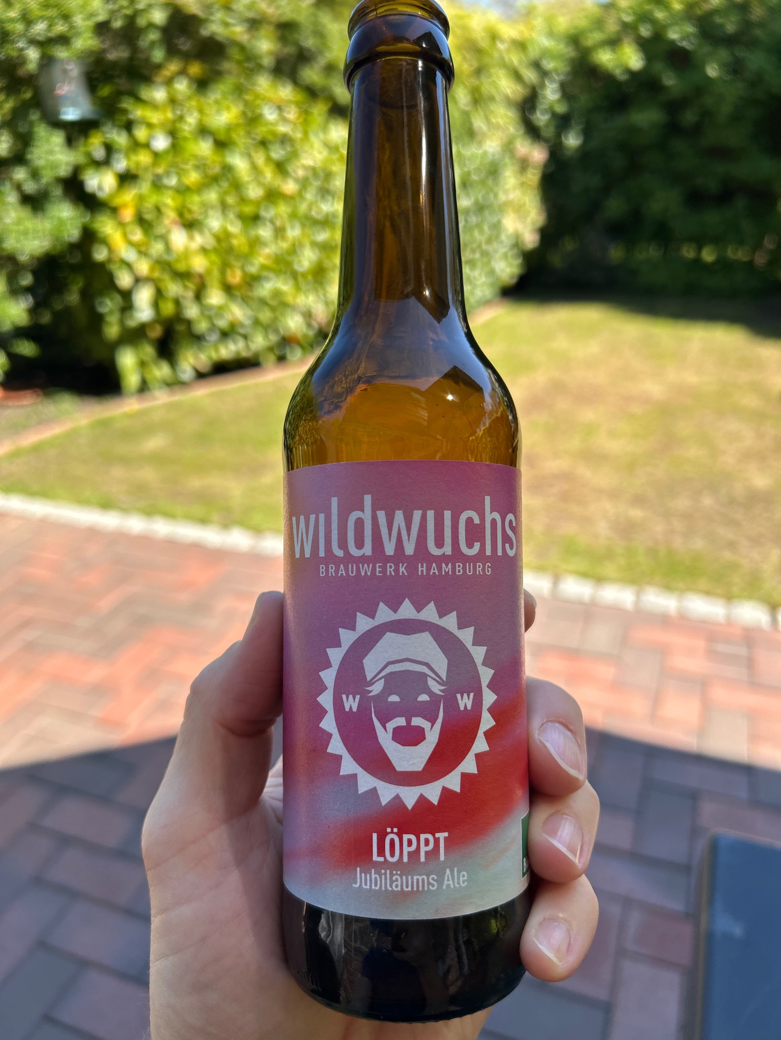Löppt Jubiläums Ale, Wildwuchs Brauwerk Hamburg