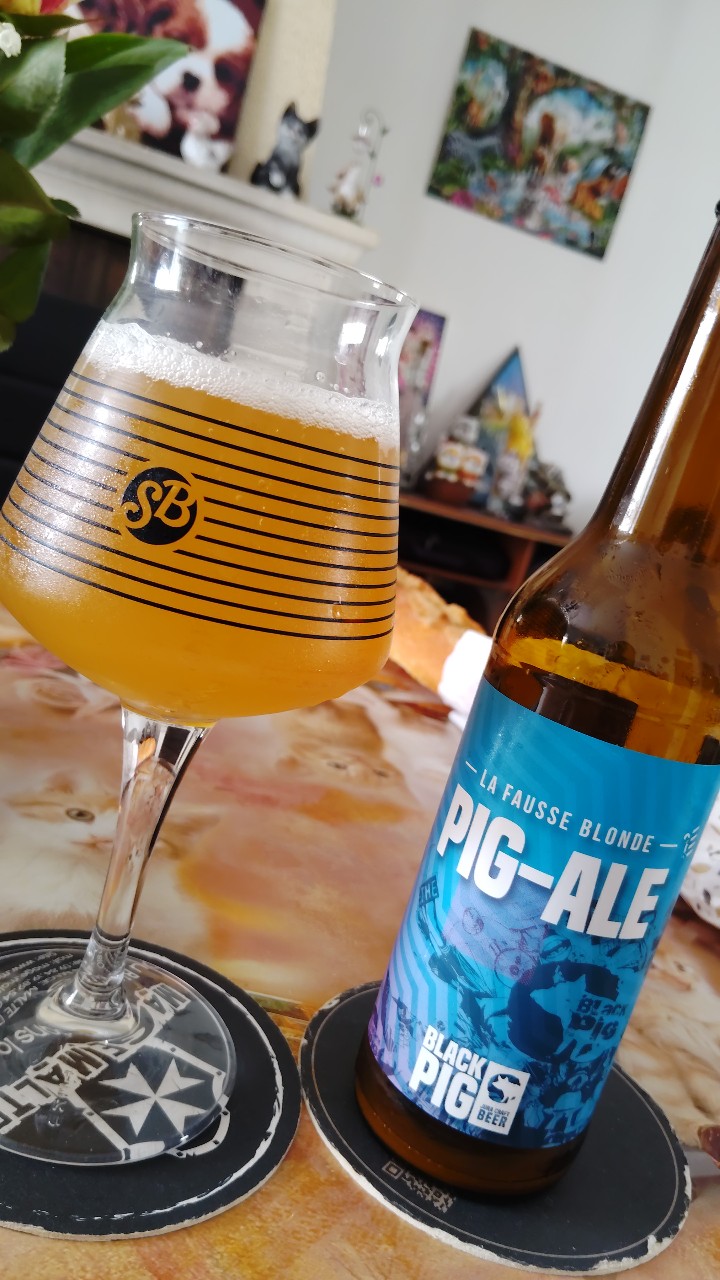 La Pig-Ale 5.0 %, Brasserie BlackPig