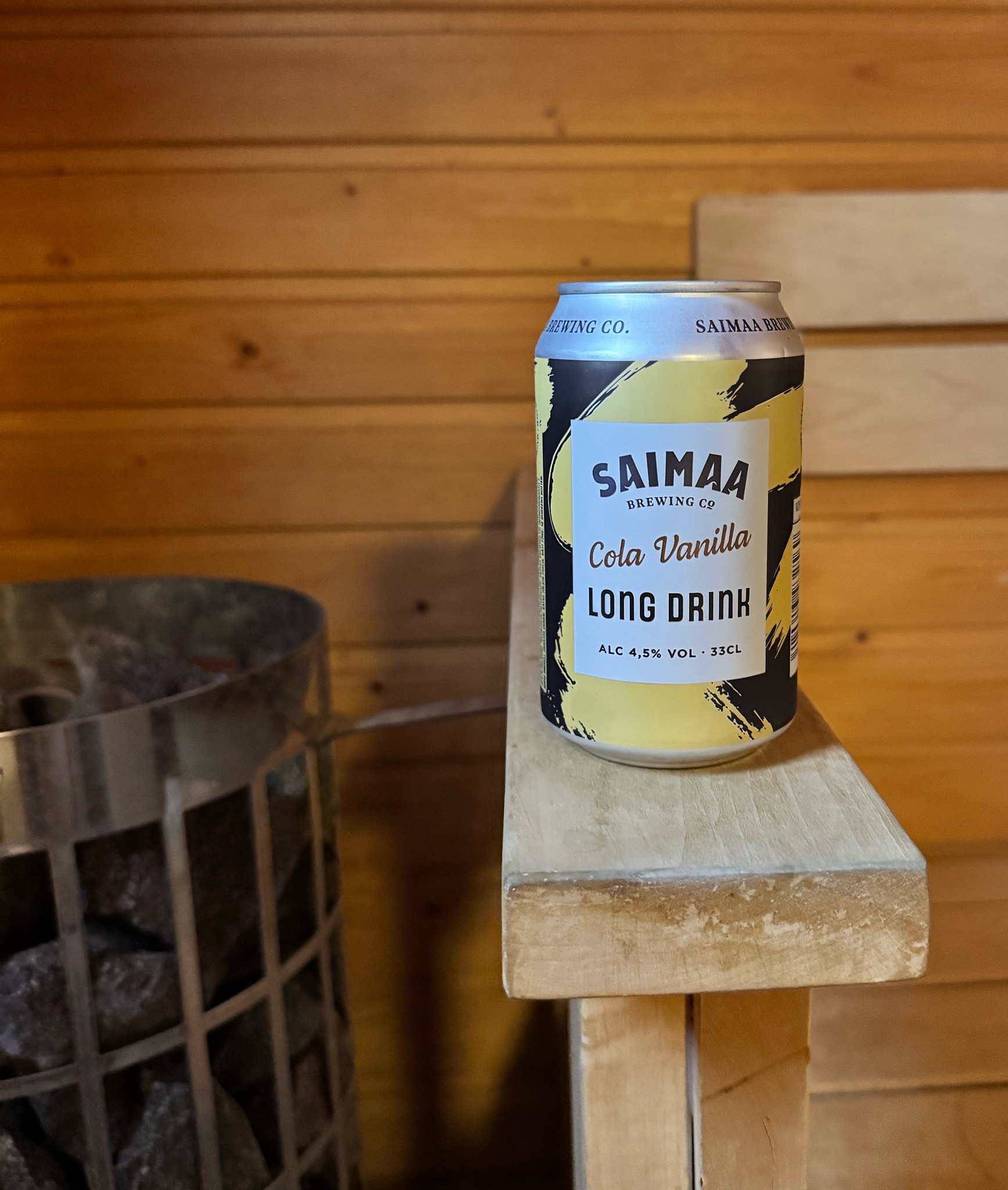 Saimaa Cola Vanilla Long Drink, Finland