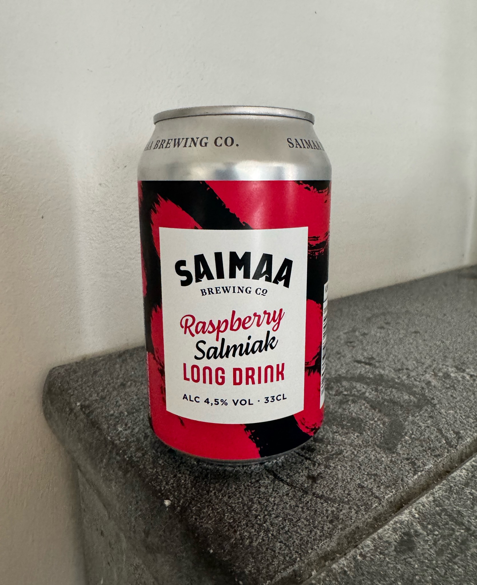Raspberry Salmiak Long Drink, Finland
