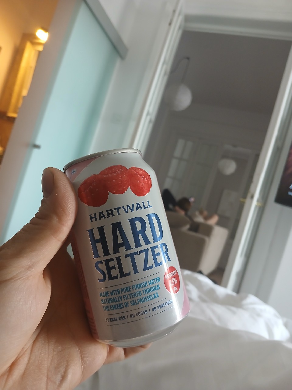 Hartwall Hard Seltzer Vadelma, Finland