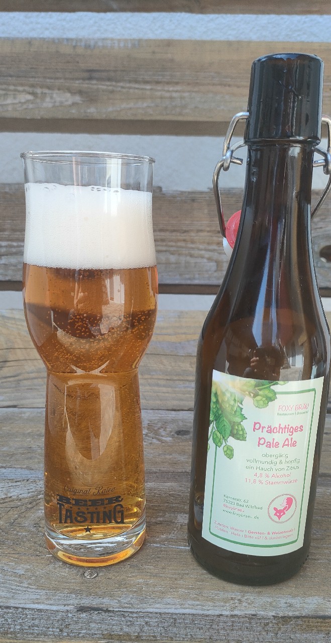Prächtiges Pale Ale, Foxy Bräu