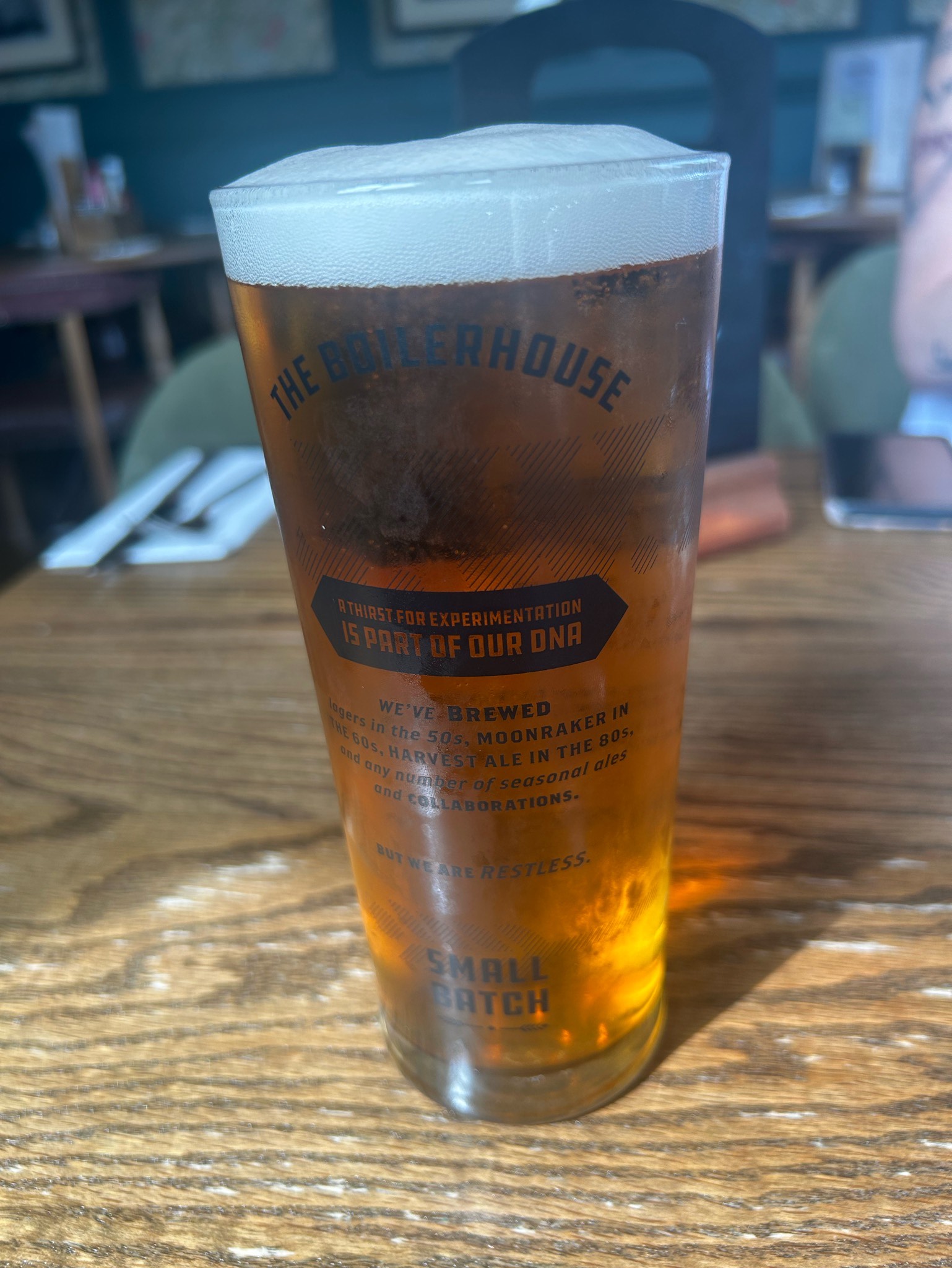 The Boilerhouse Craft Pale, J.W. Lees Brewery