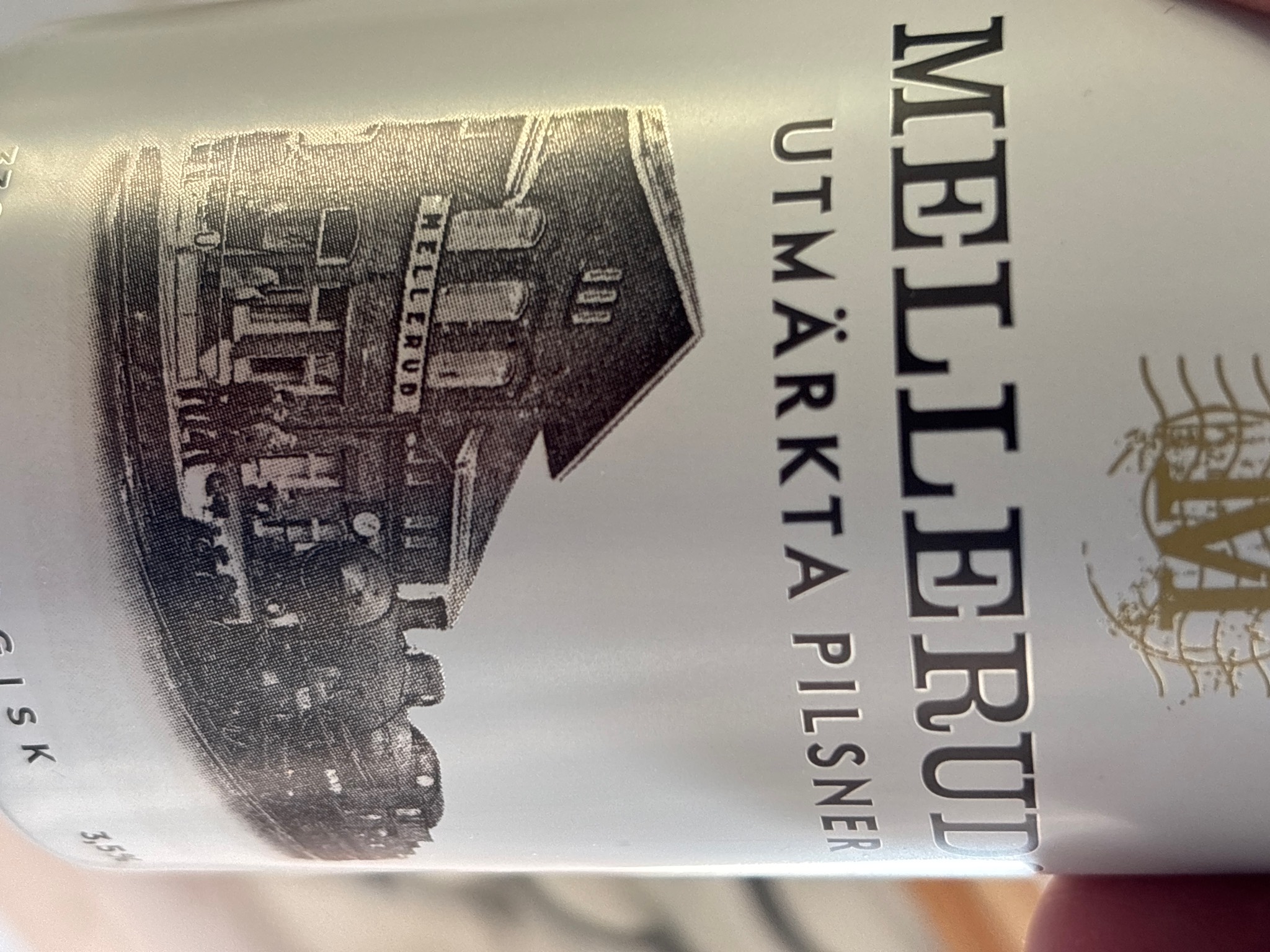 Melleruds Utmärkta Pilsner 3.5%, Spendrups Bryggeri