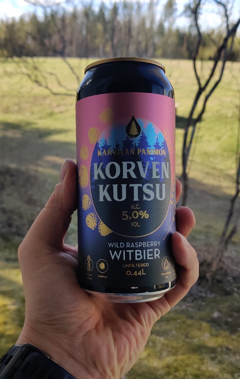 Korven Kutsu Wild Raspberry Witbier, Finland