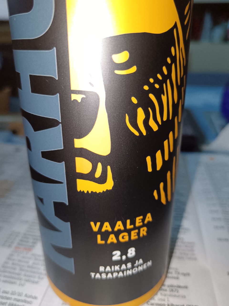 Karhu Vaalea Lager, Finland