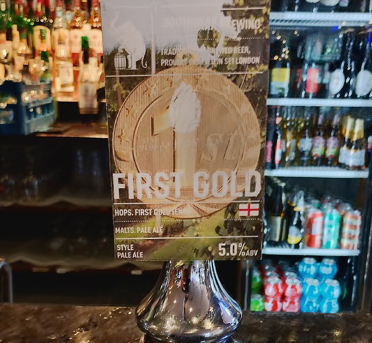 First Gold single hop series, Southwark Brewing