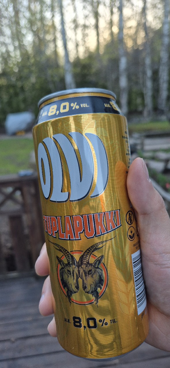 Olvi Tuplapukki 8.0%, Finland