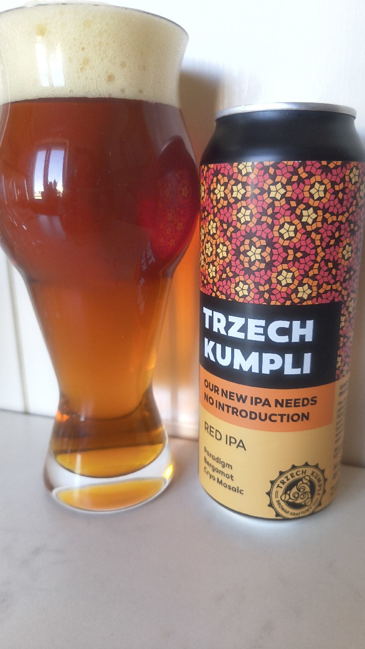 Our New IPA Needs No Introduction - Red IPA, Browar Trzech Kumpli