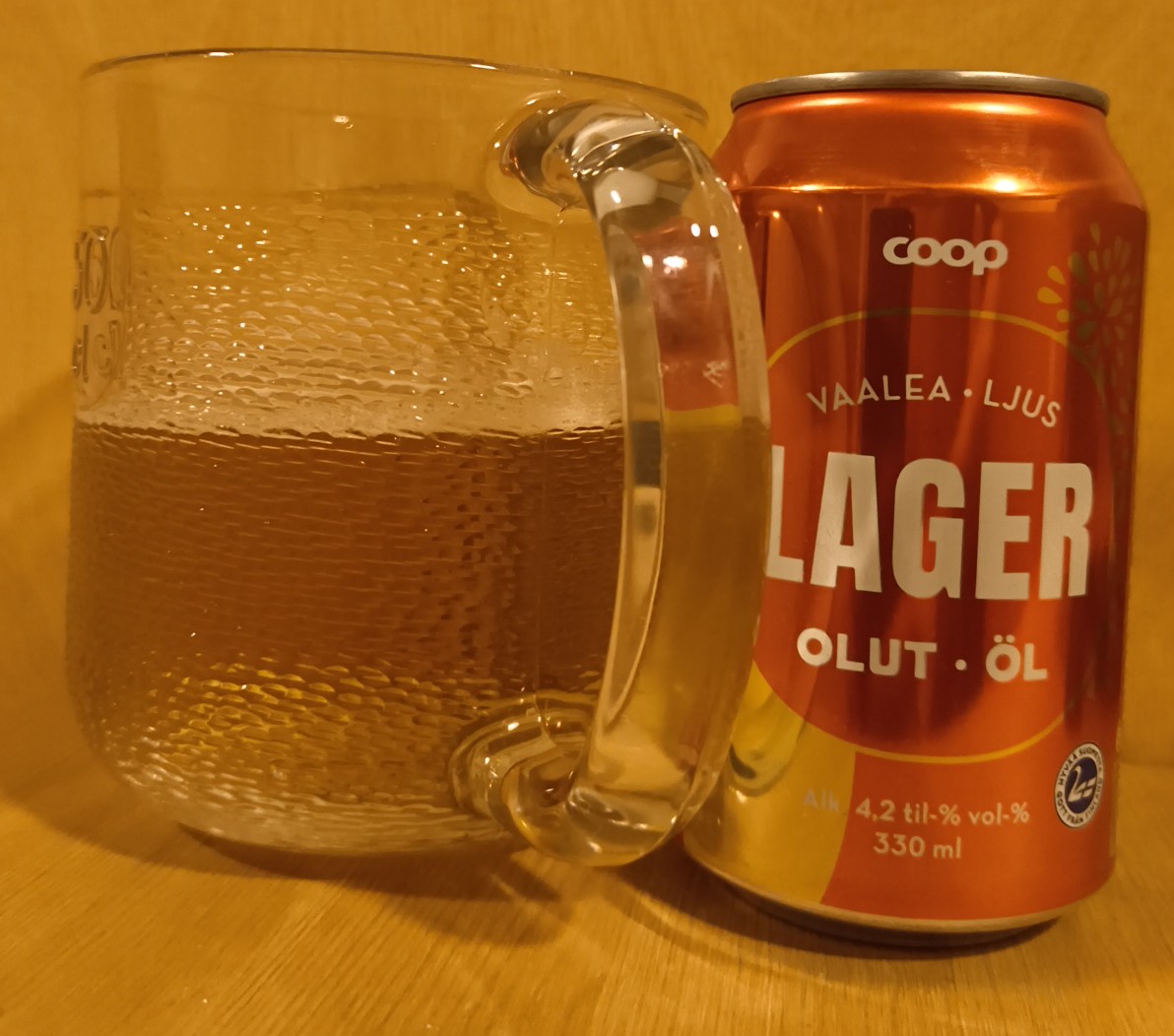 Coop Vaalea Lager 4.2%, Finland