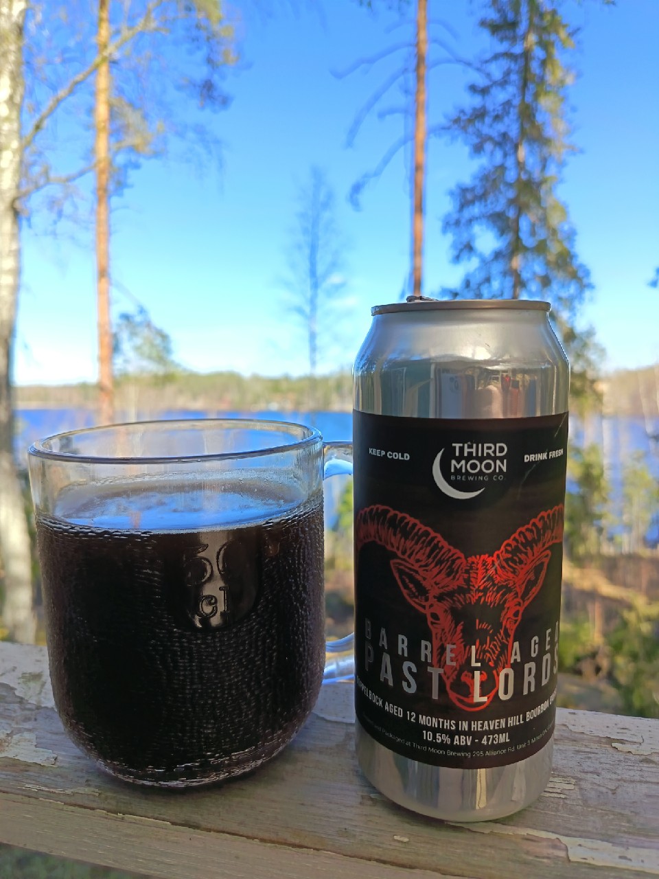 Barrel Aged Past Lords, Third Moon Brewing Company