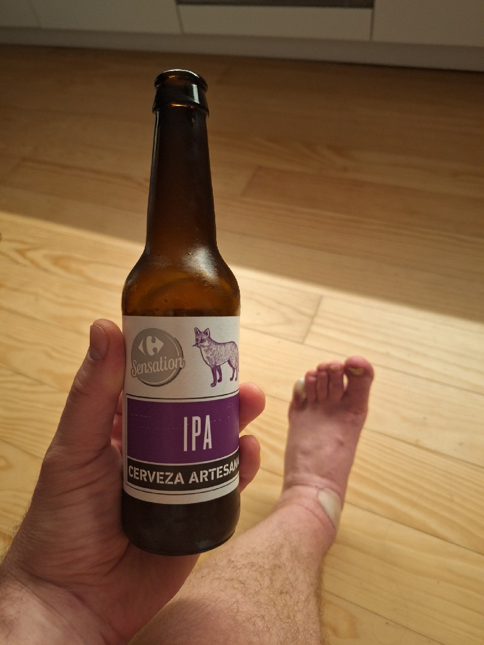 Carrefour Sensation IPA, Cervezas La Sagra (Molson Coors)