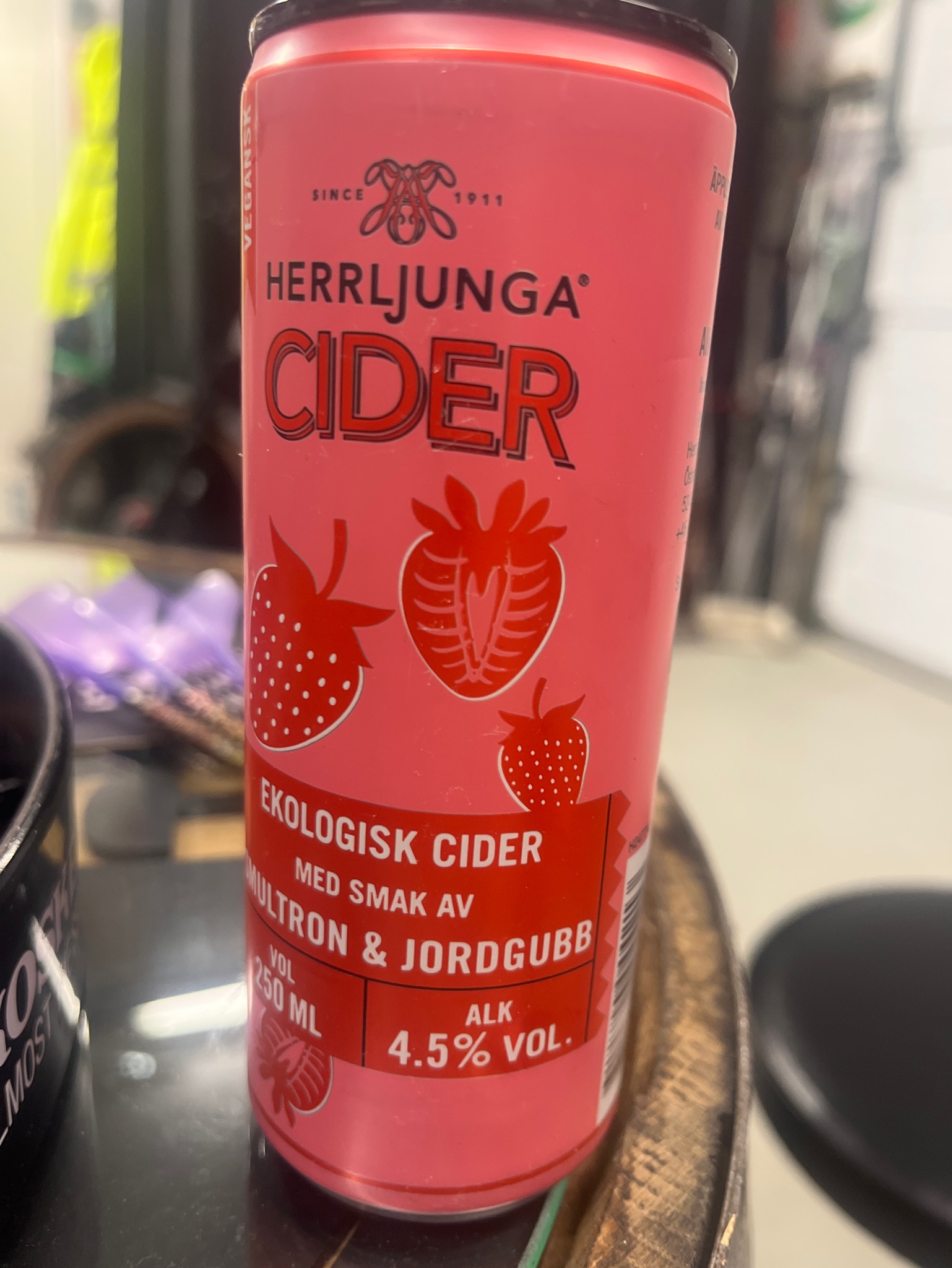 Ekologisk Cider Smultron & Jordgubb, Herrljunga Cider