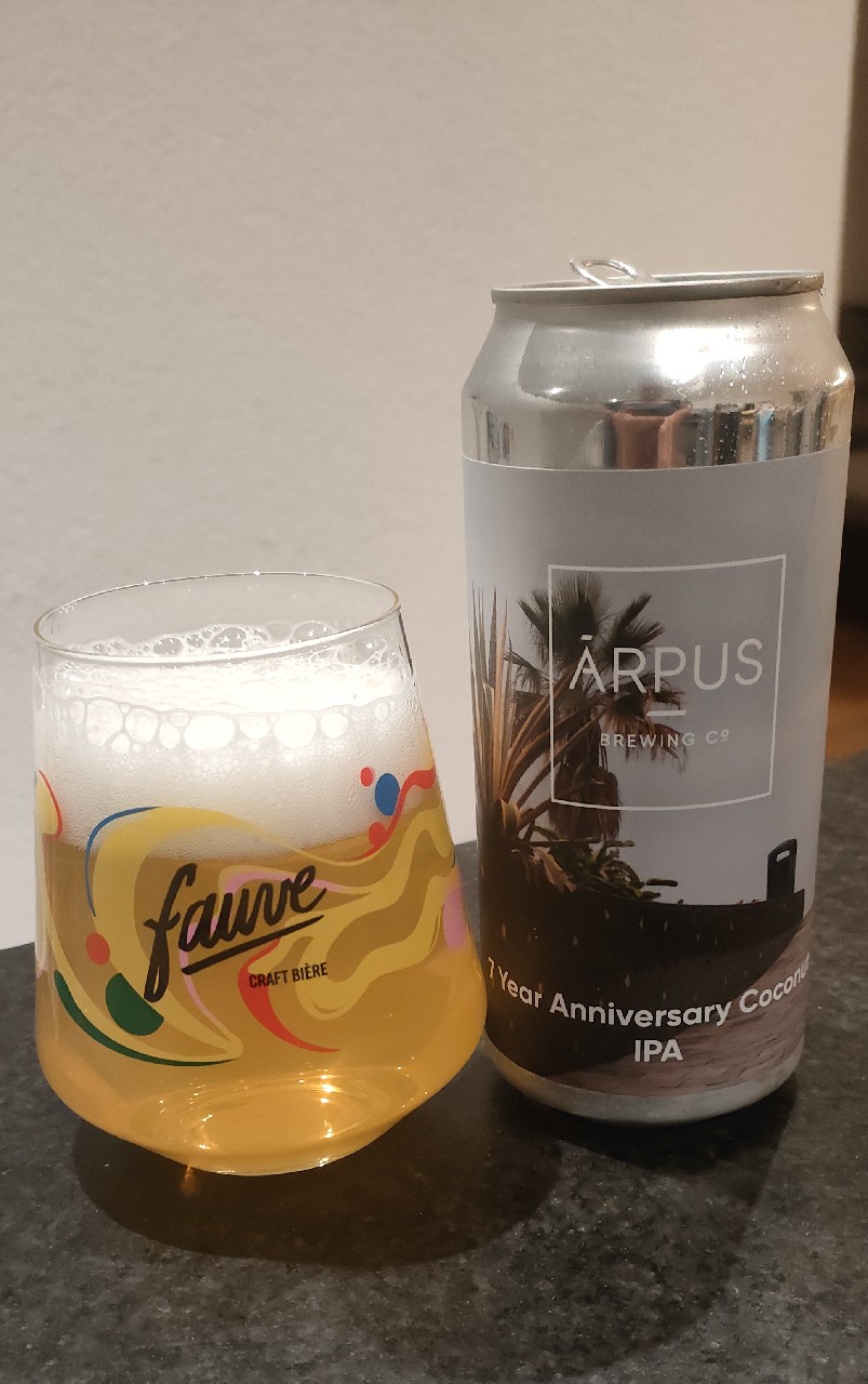 7 Year Anniversary Coconut IPA, Latvia