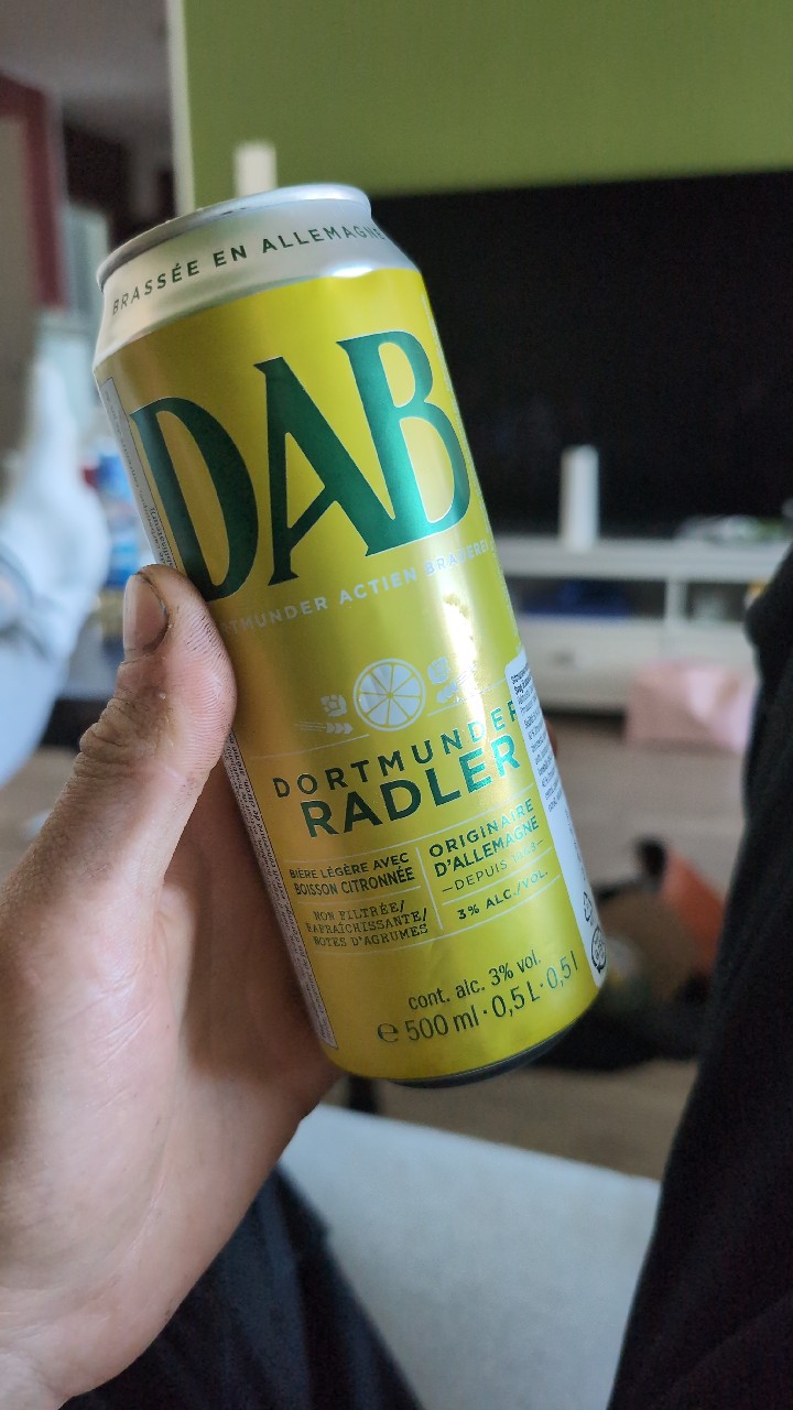 DAB Radler, Dortmunder Actien-Brauerei (Oetker Group) | DAB