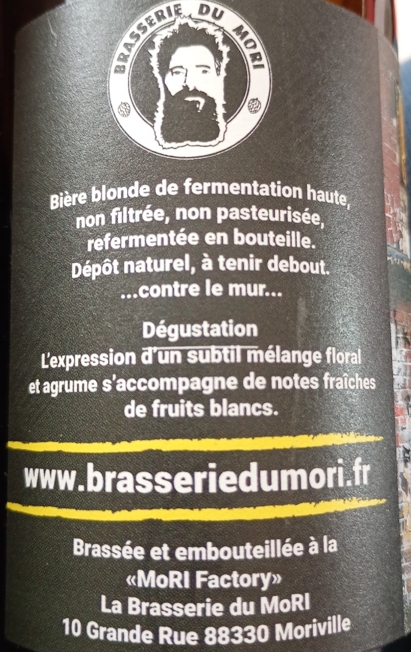 Mori N'Beer Factory, Brasserie Du Mori