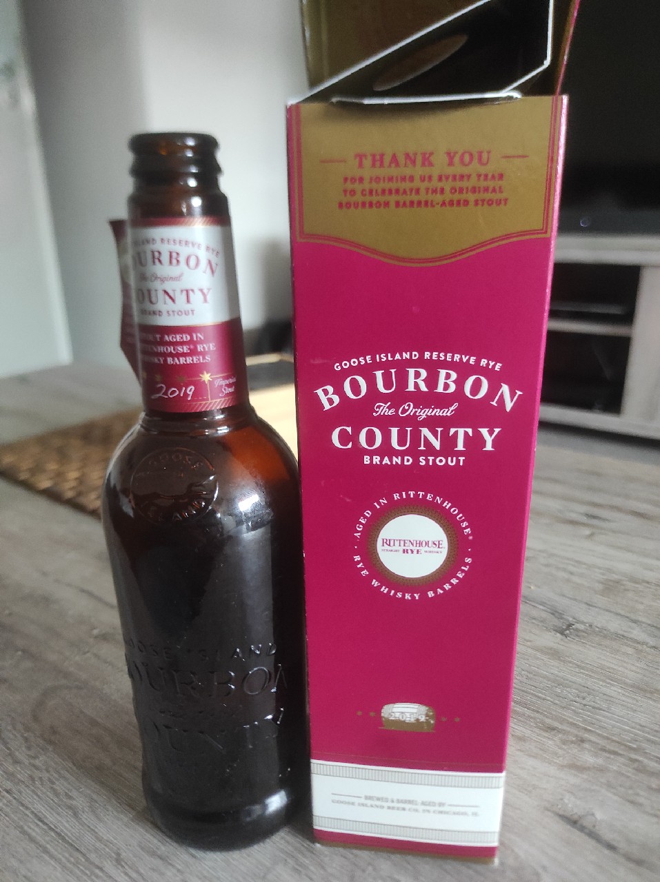 bourbon county brand stout 2019, Goose Island Beer Company (AB-InBev)