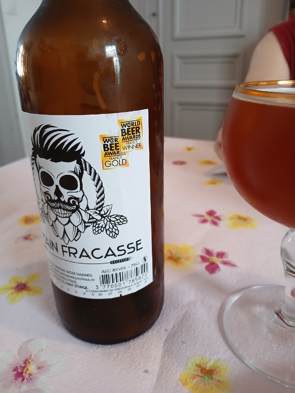 Captain Fracasse 8°, Brasserie Artésienne