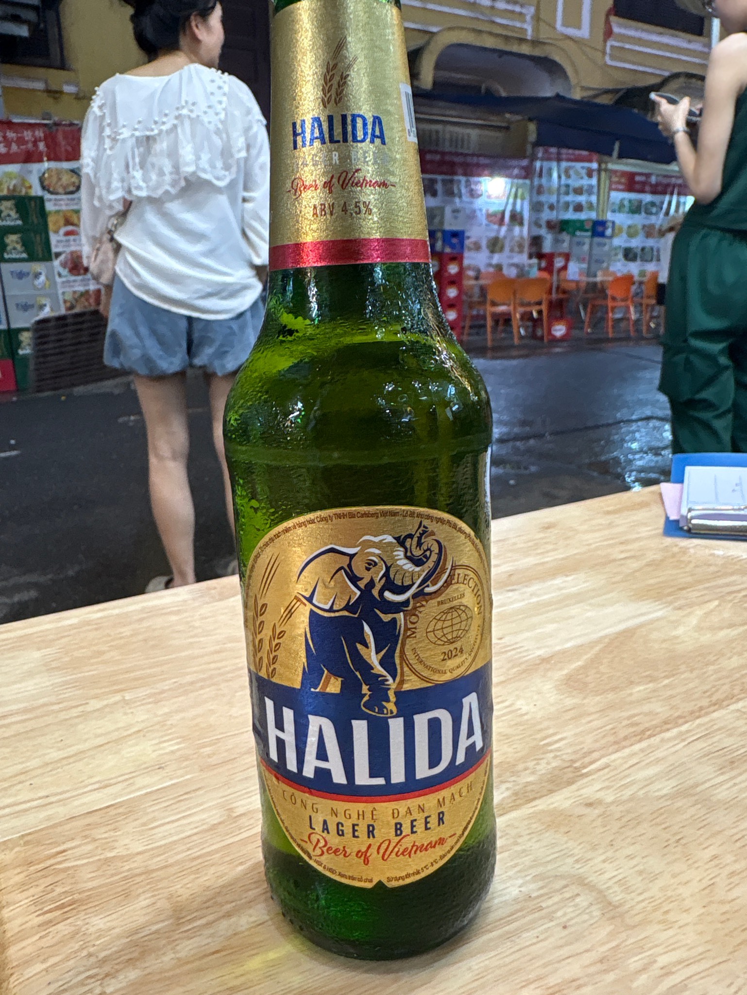 Halida Premium Lager Beer, South East Asia Brewery (Carlsberg)
