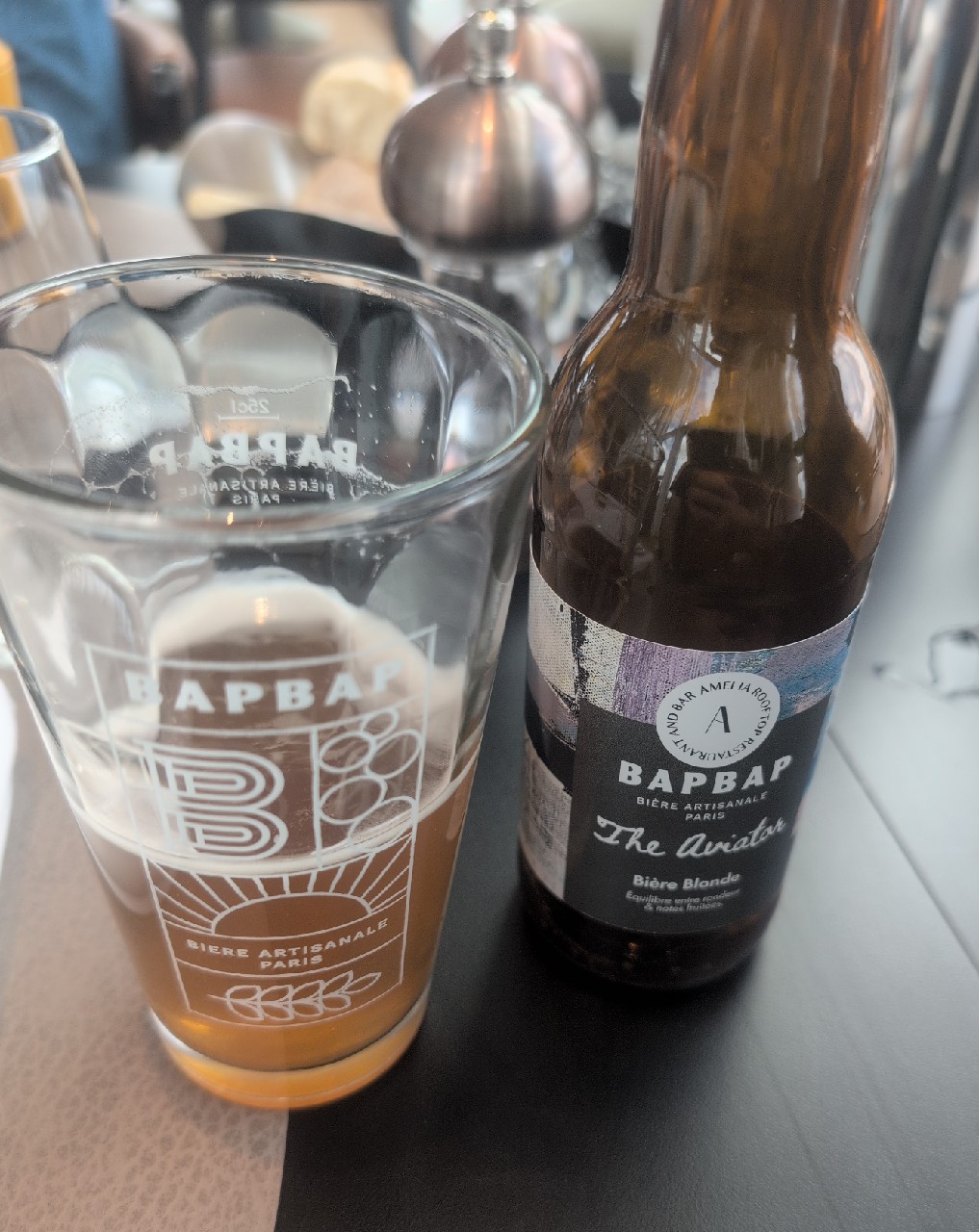 The aviator, Brasserie BAPBAP