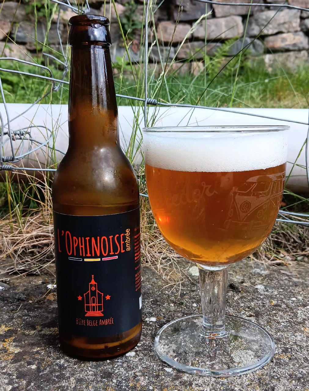 L'Ophinoise ambrée, Brasserie de Jandrain-Jandrenouille