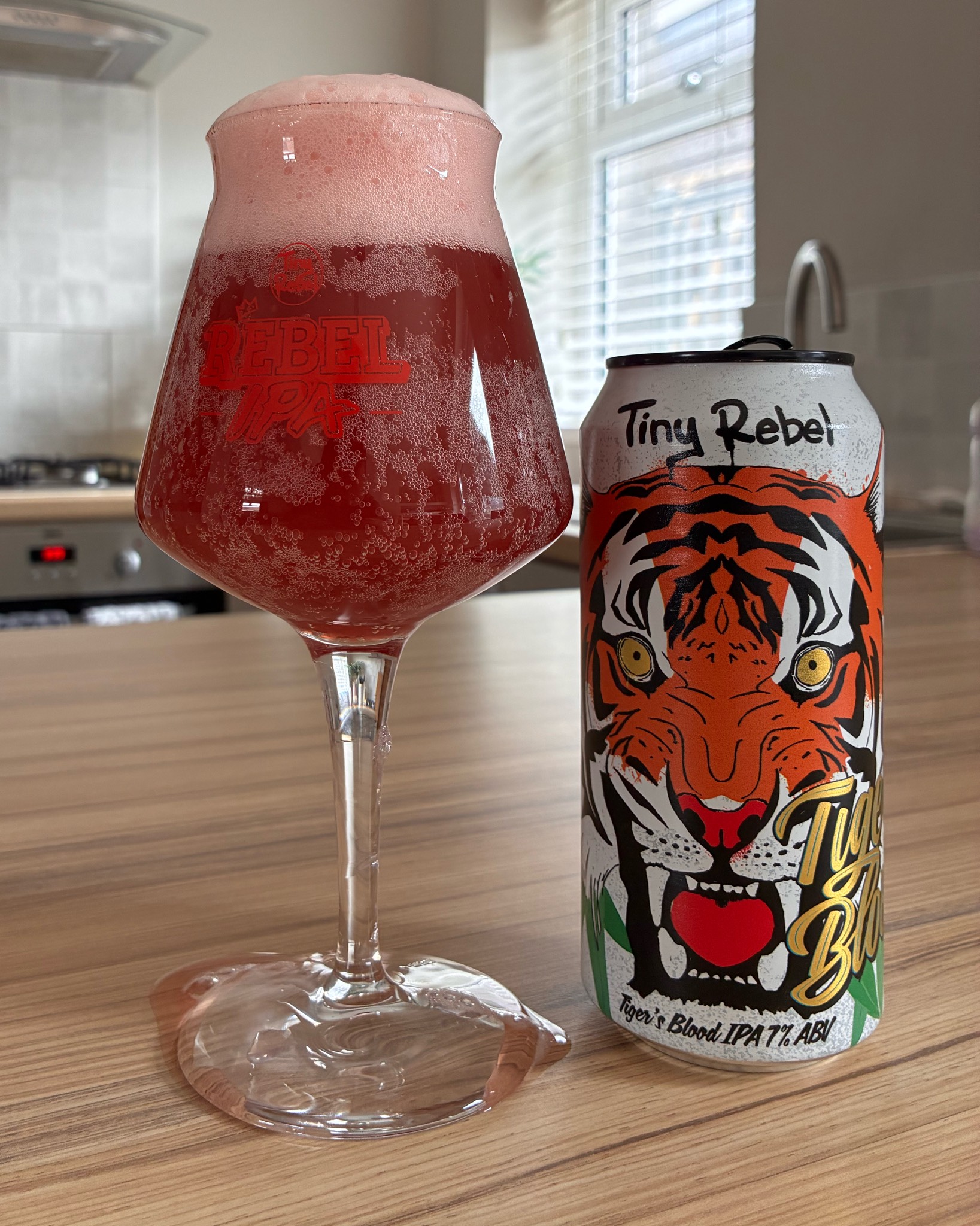 Tiger's Blood IPA, Tiny Rebel Brewing