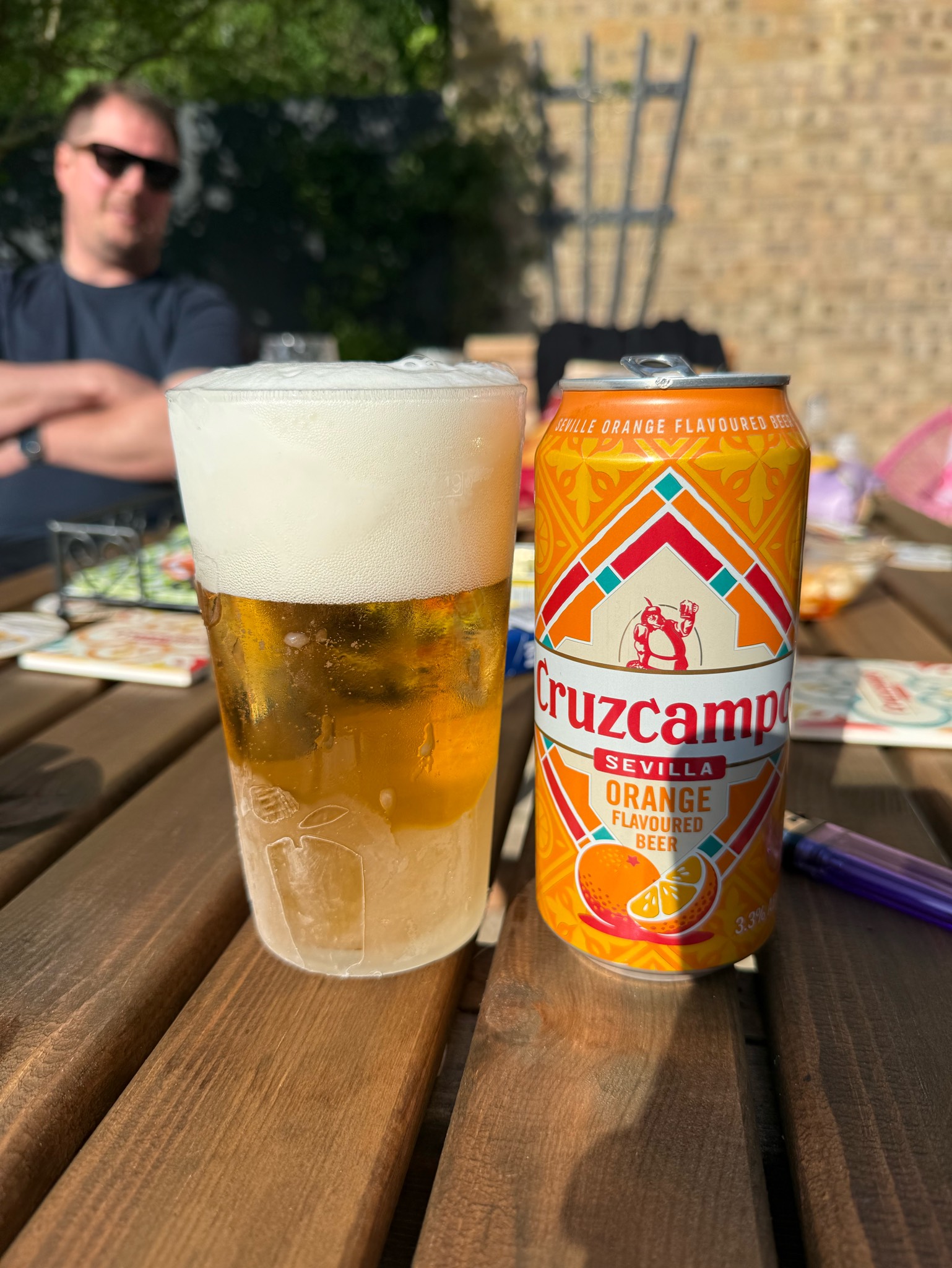 Cruzcampo Sevilla Orange, Spain