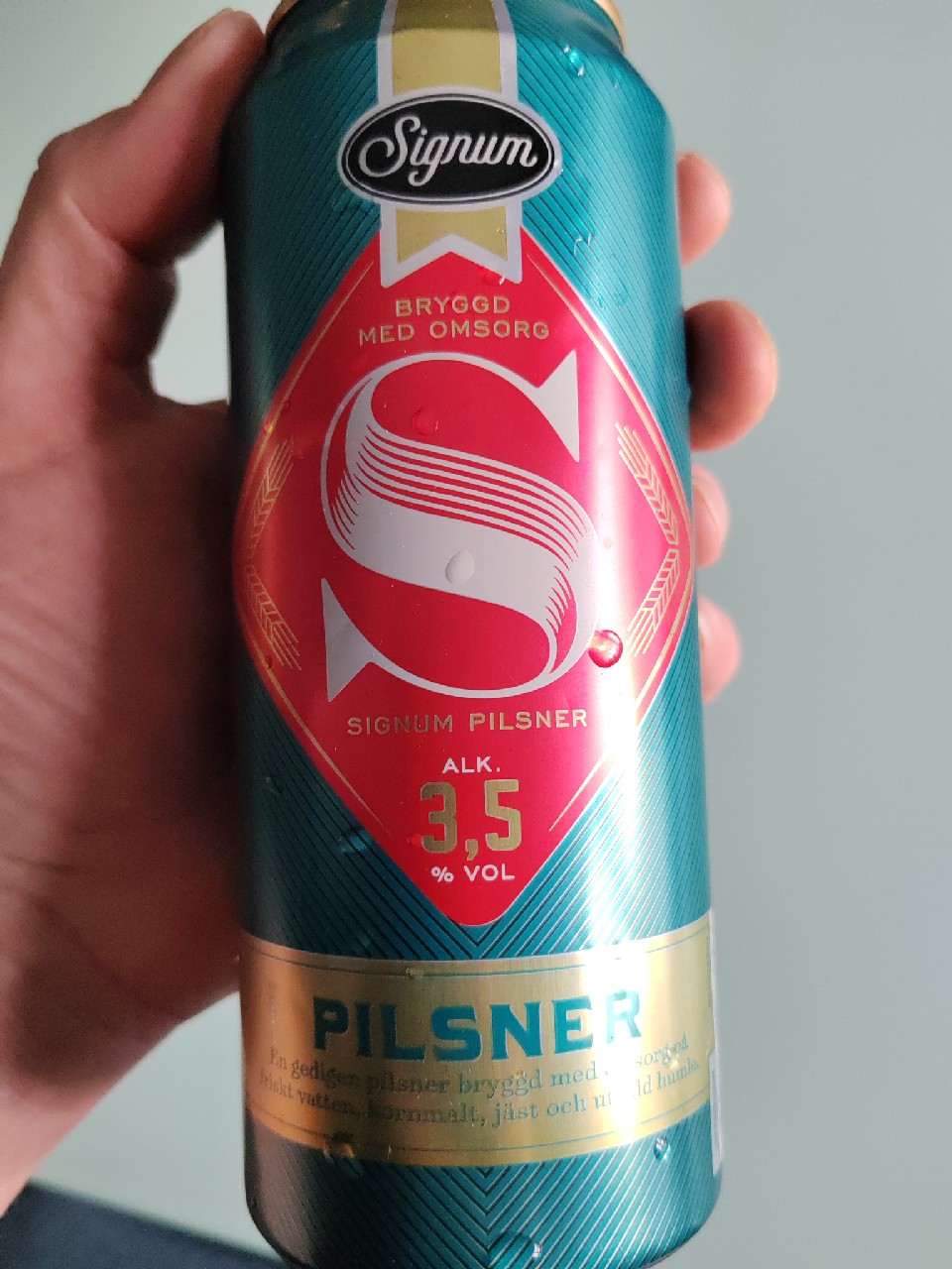 Signum Pilsner 2.8%, Coop Sverige