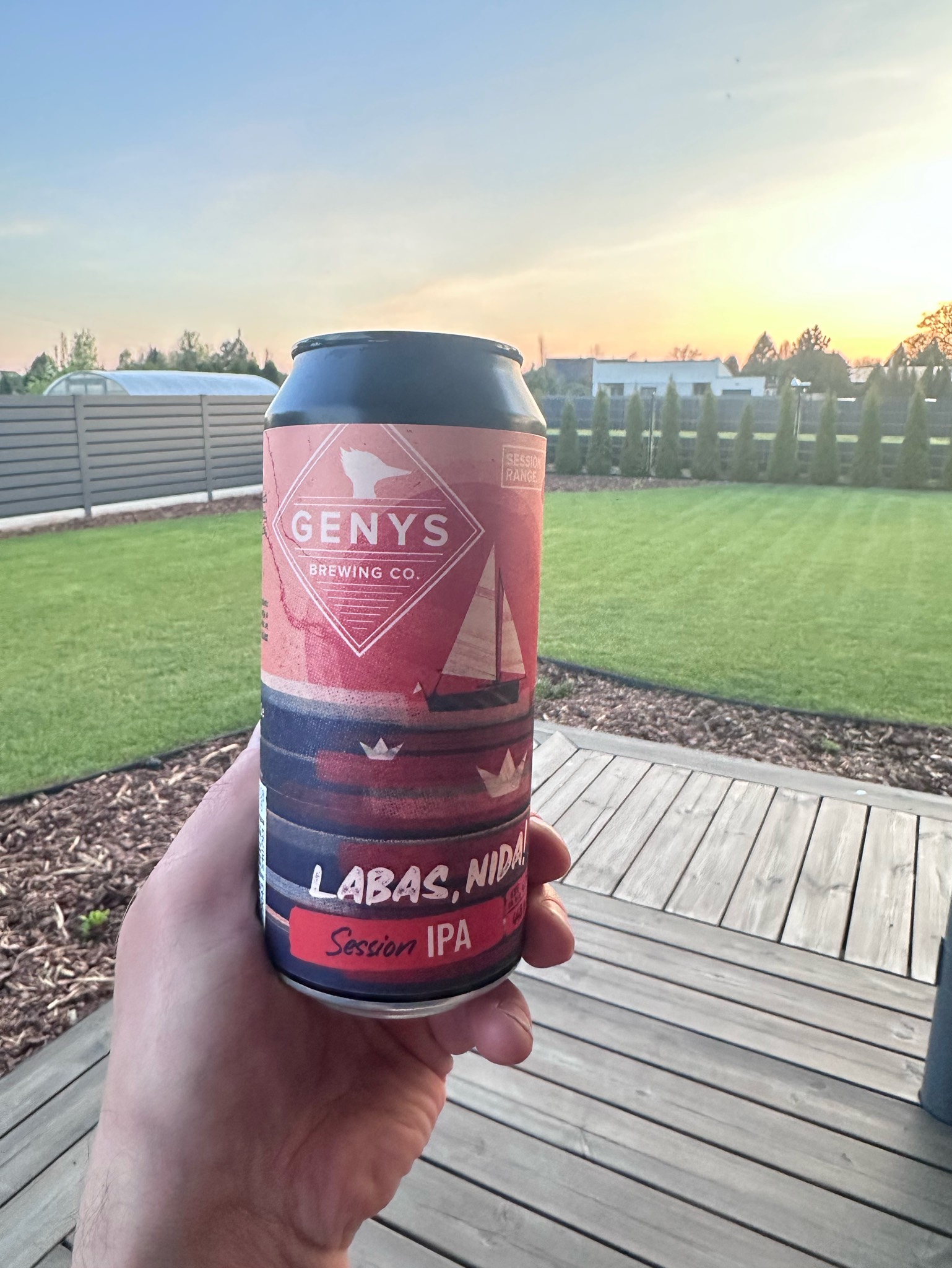 Labas, nida!, Genys Brewing Co.