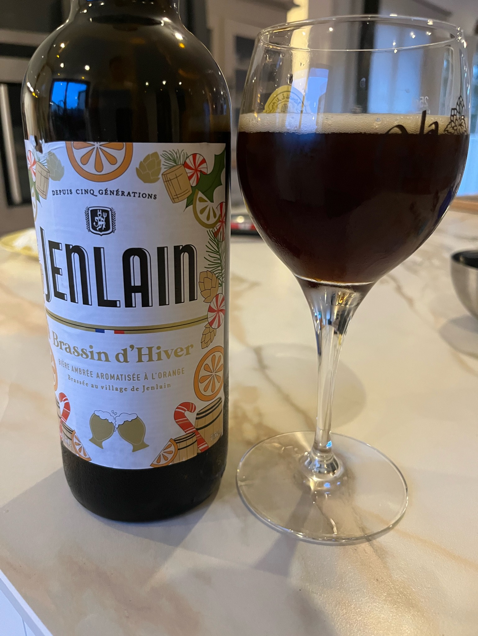 Jenlain brassin d'hiver 2025, France