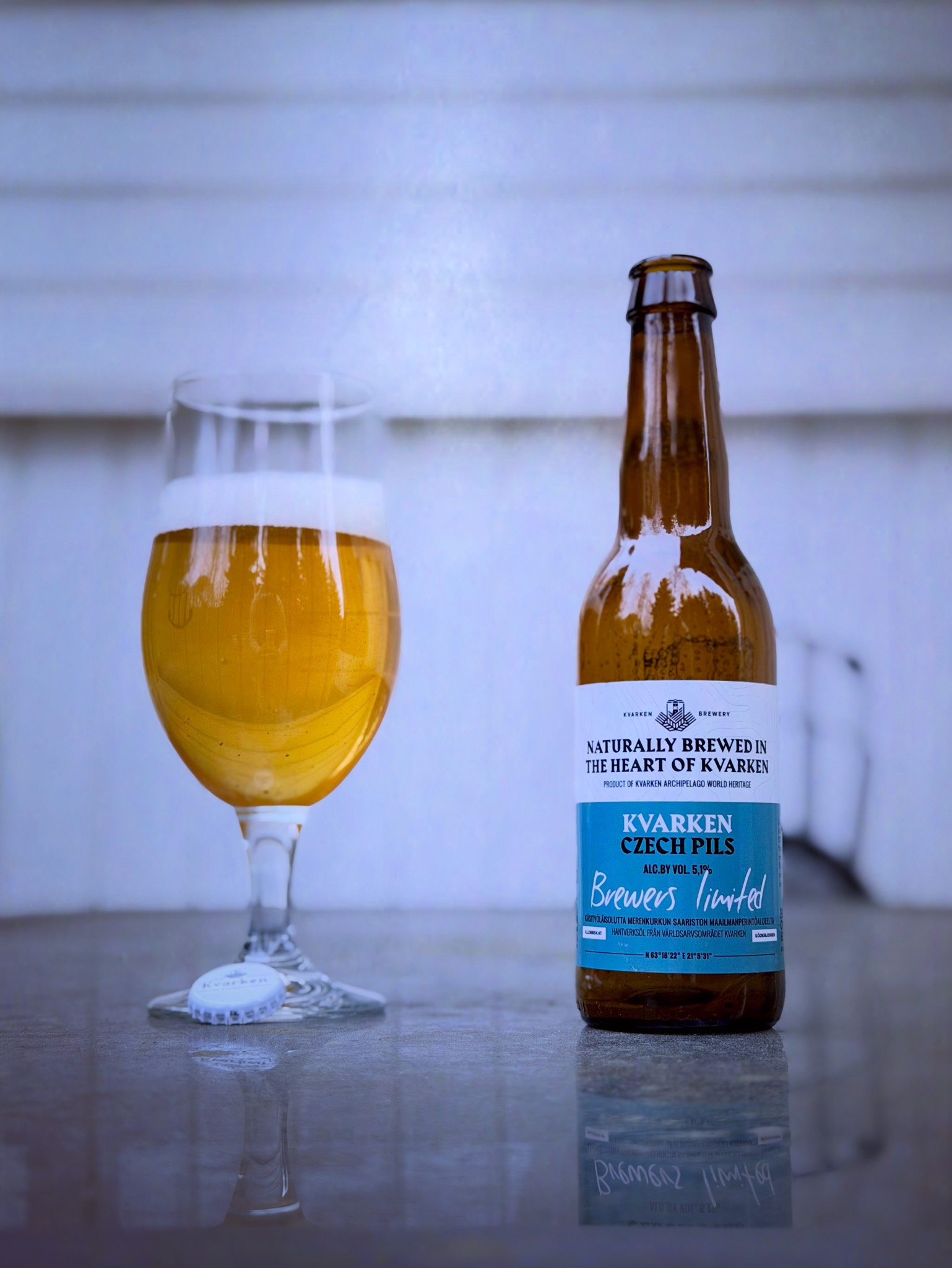 Czech Pils, Kvarken Brewery