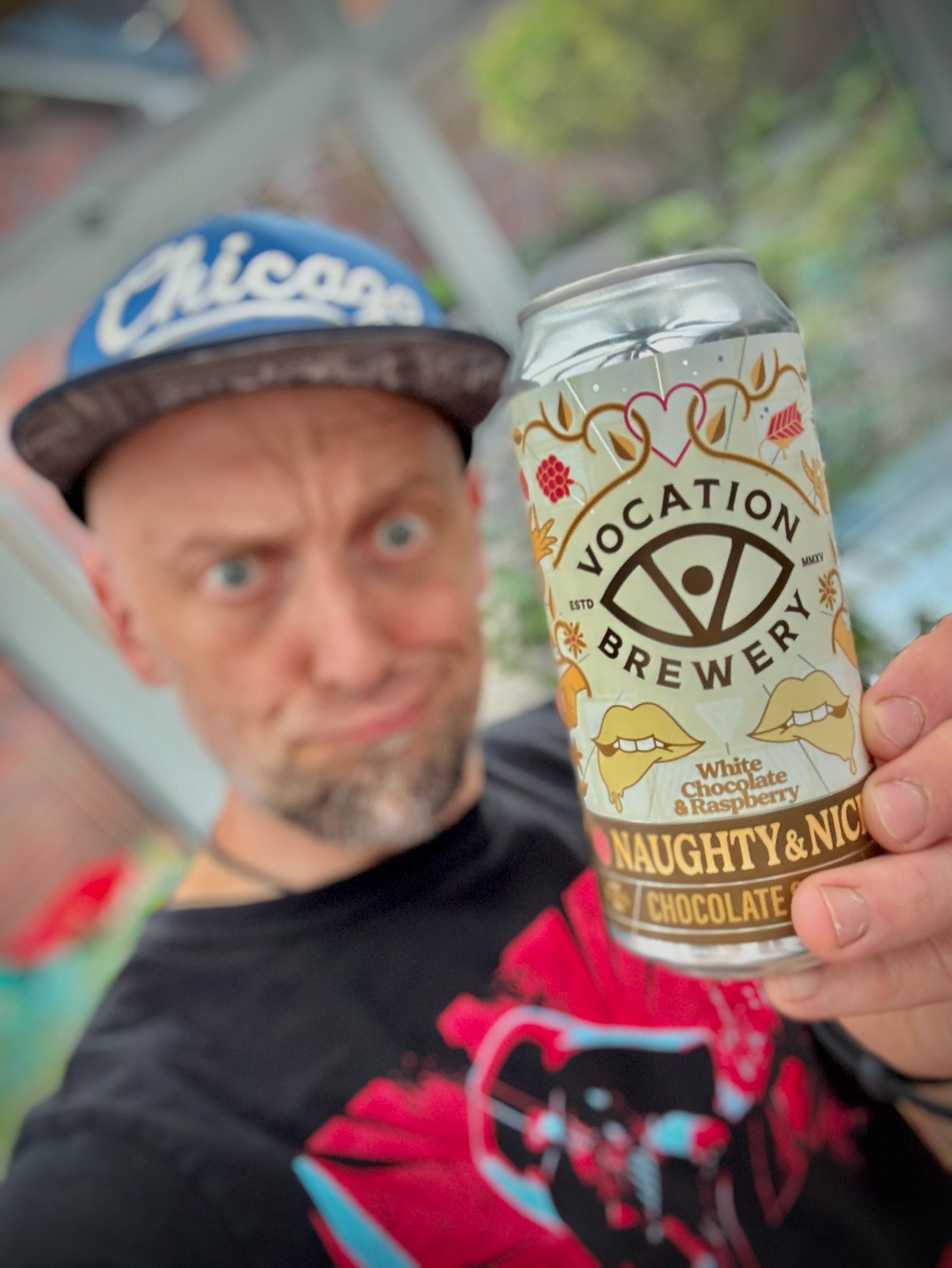 Naughty & Nice: White Chocolate & Raspberry Stout, England